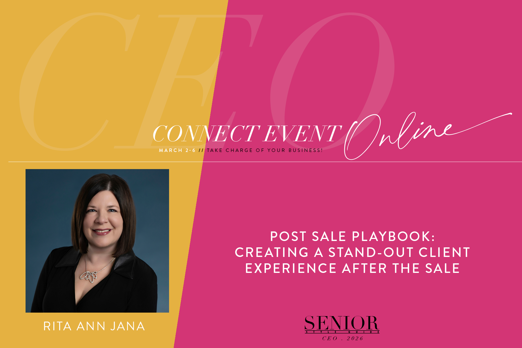 2026 CEO...Rita Ann Jana