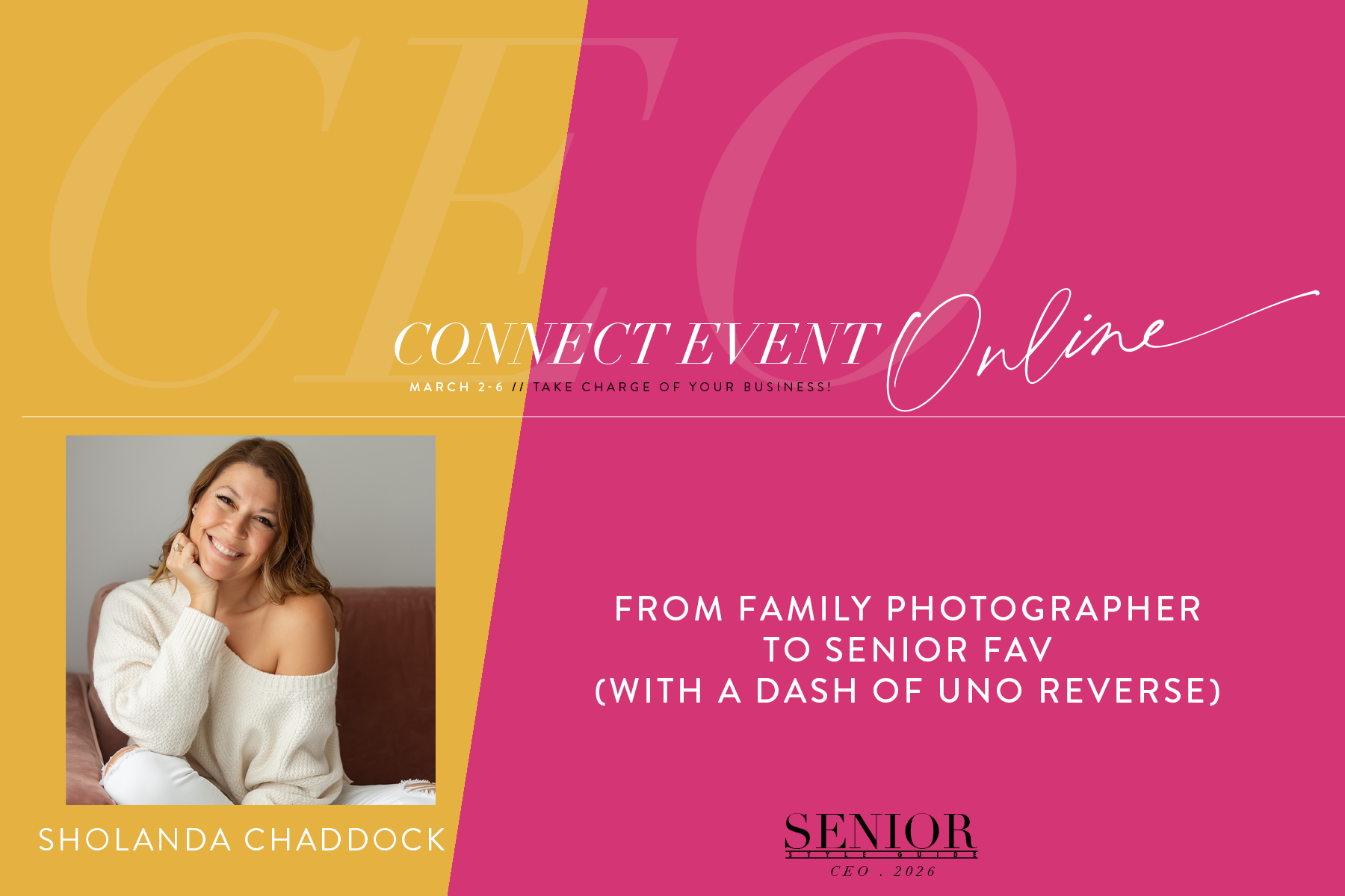 2026 CEO...Sholanda Chaddock