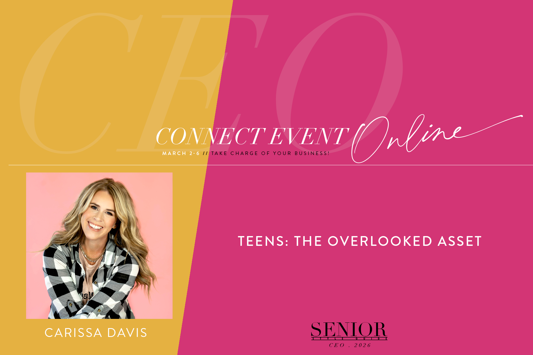 2026 CEO...Carissa Davis