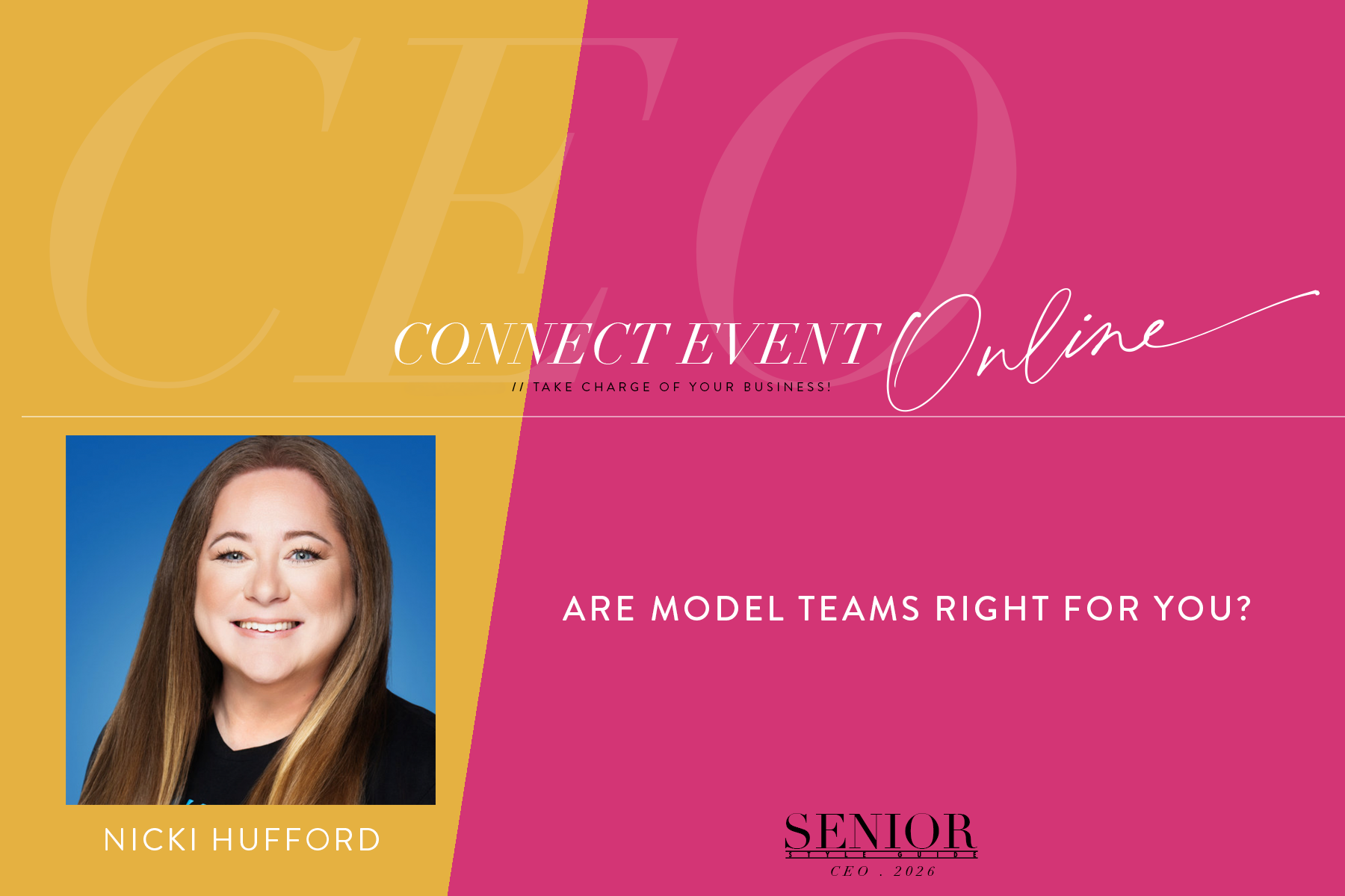 2026 CEO...Nicki Hufford