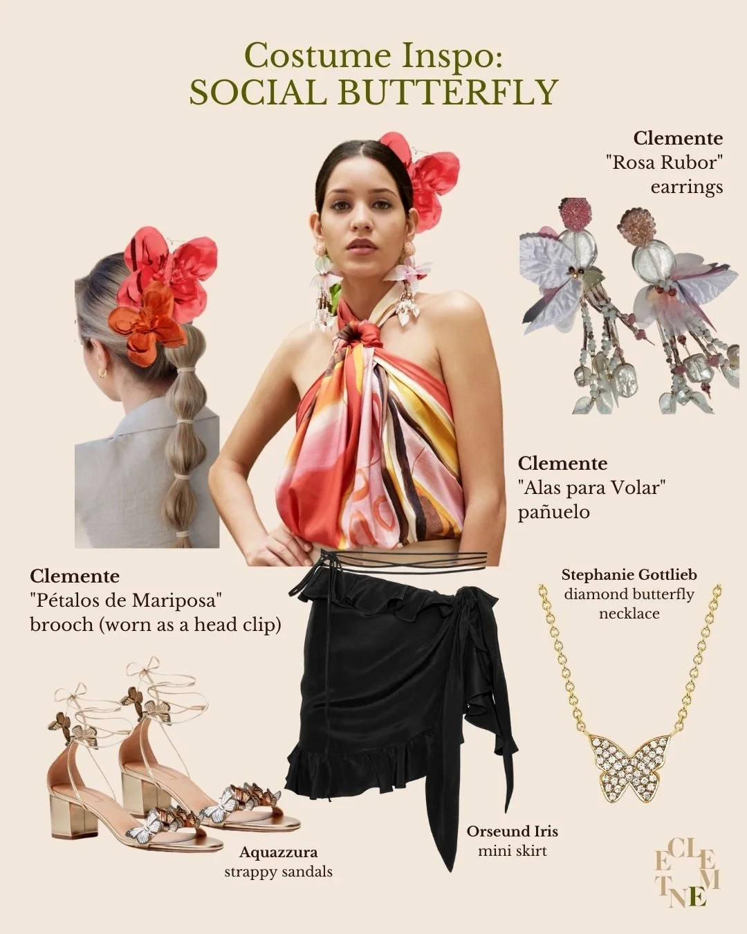 Social Butterfly Costume Idea