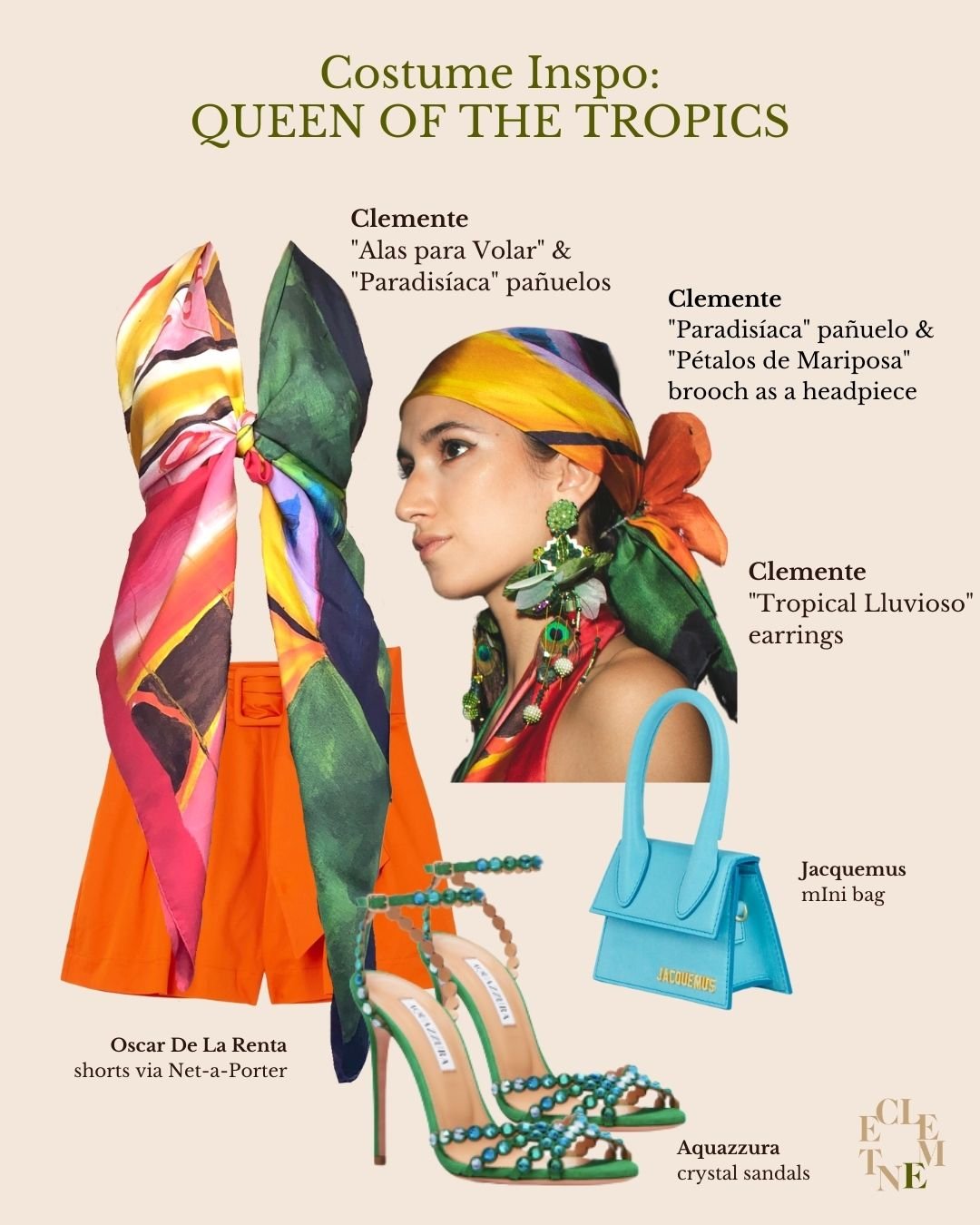 Queen of the Tropics Clemente Costume Idea