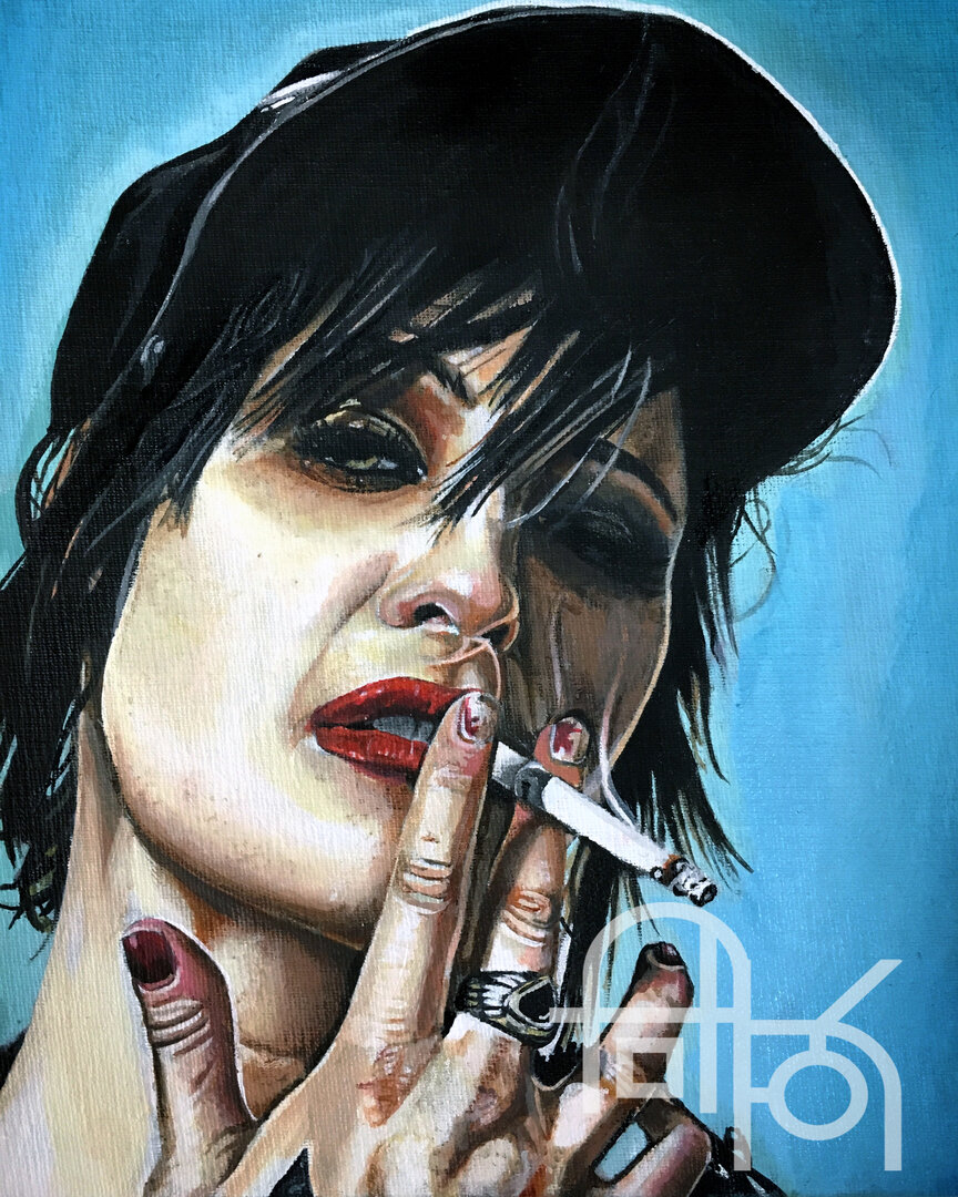 Brody Dalle Oil Painting