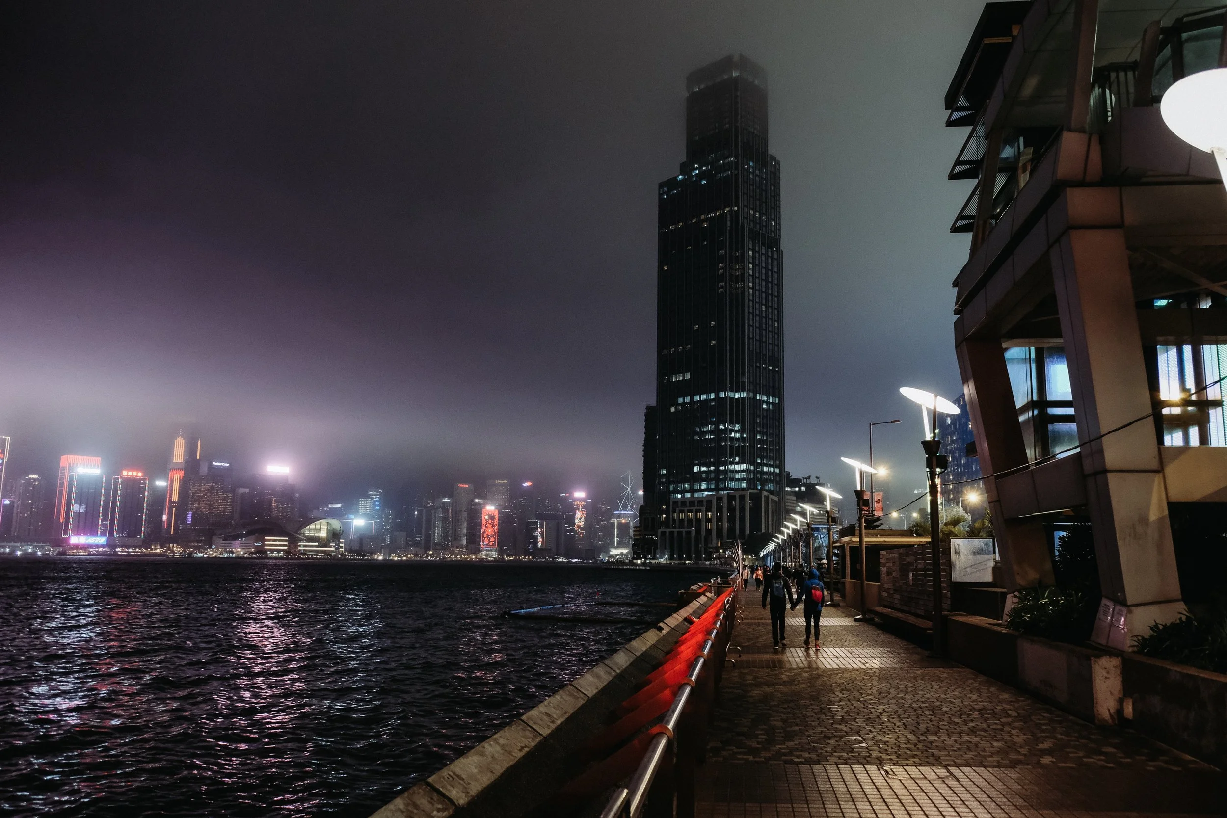 Night Falls on Kowloon