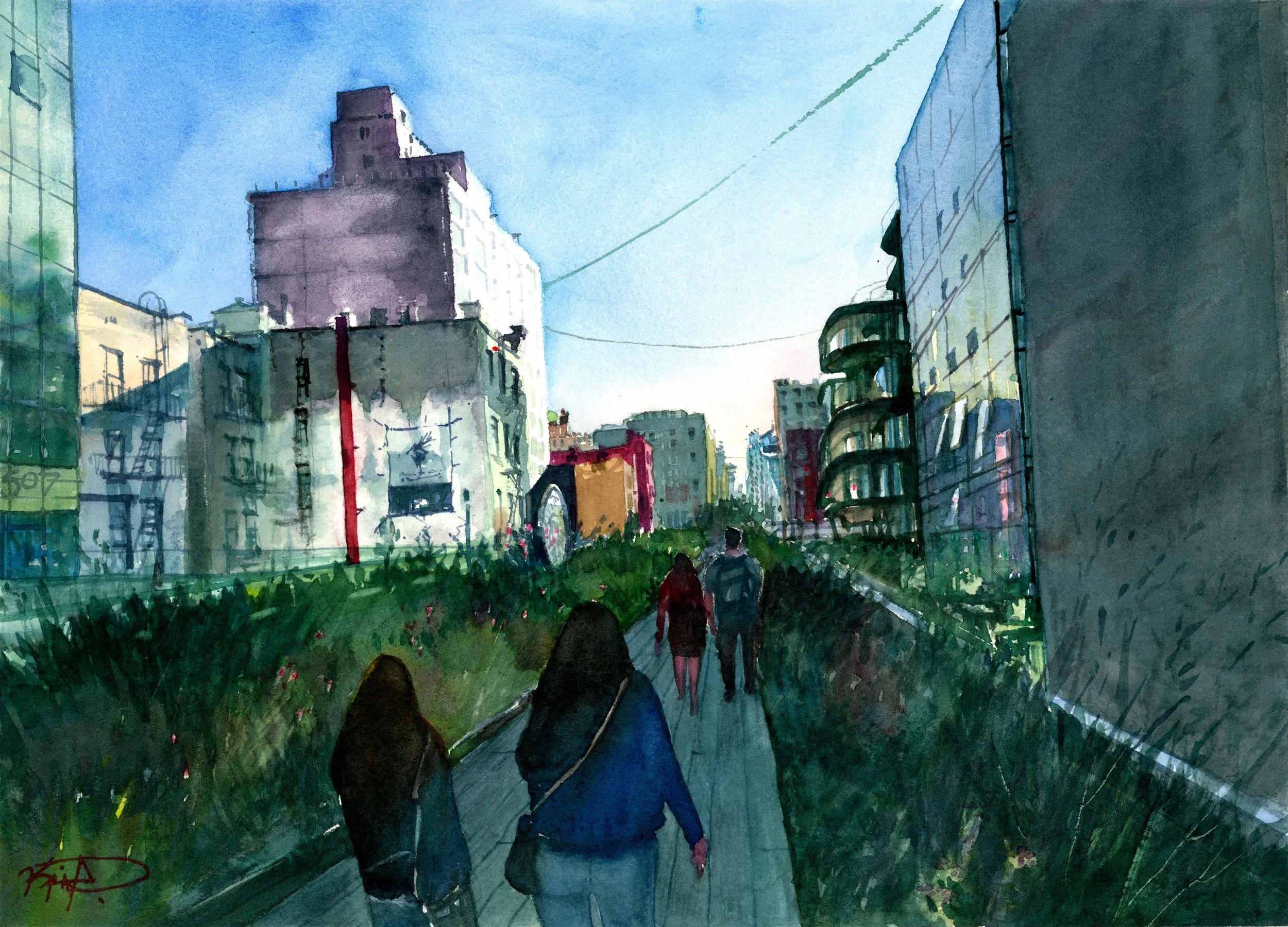 HIGH LINE HIGHLIGHTS - NYC, New York