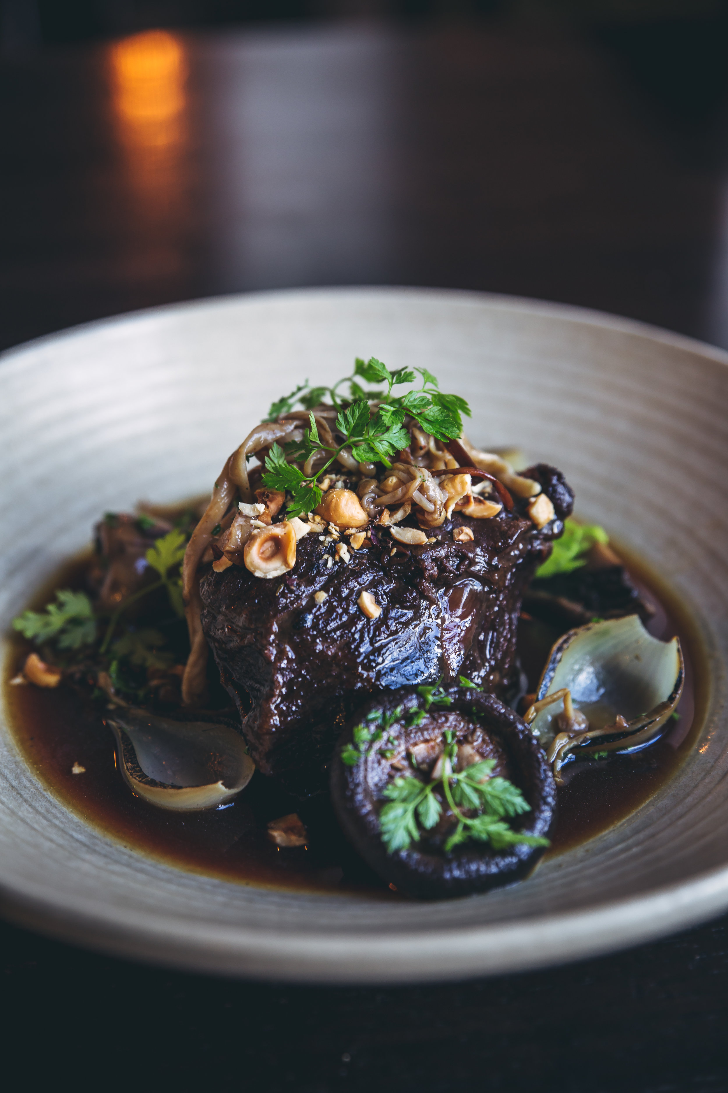 Twice Cooked Beef Cheek