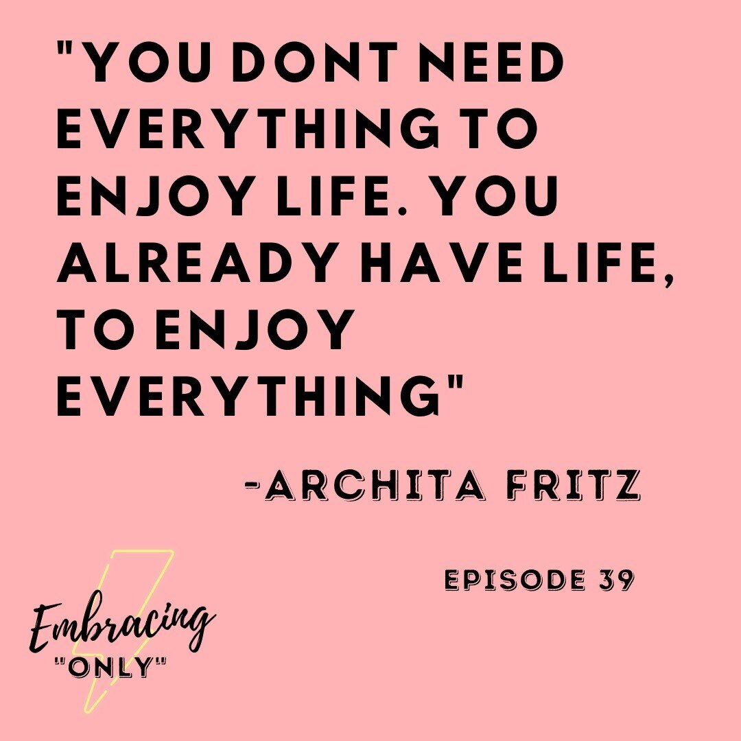 Friendly reminder to find something to be grateful for today. We are all in different stages of our journey; however, every stage gives us something to be grateful for. What are you grateful for today?

Listen to the full episode here: https://embrac