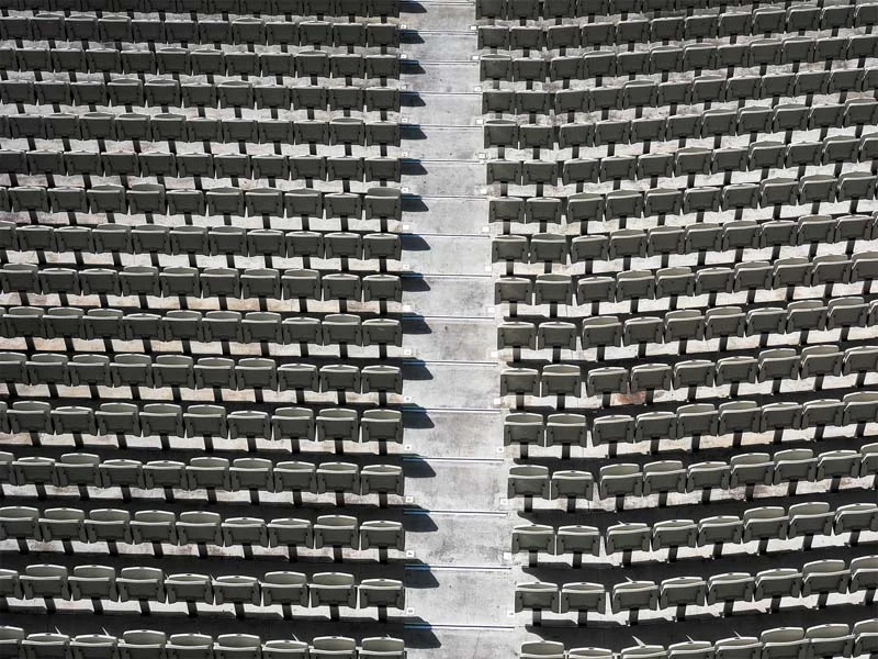 MCG, Seats left and right, by Tony Harding