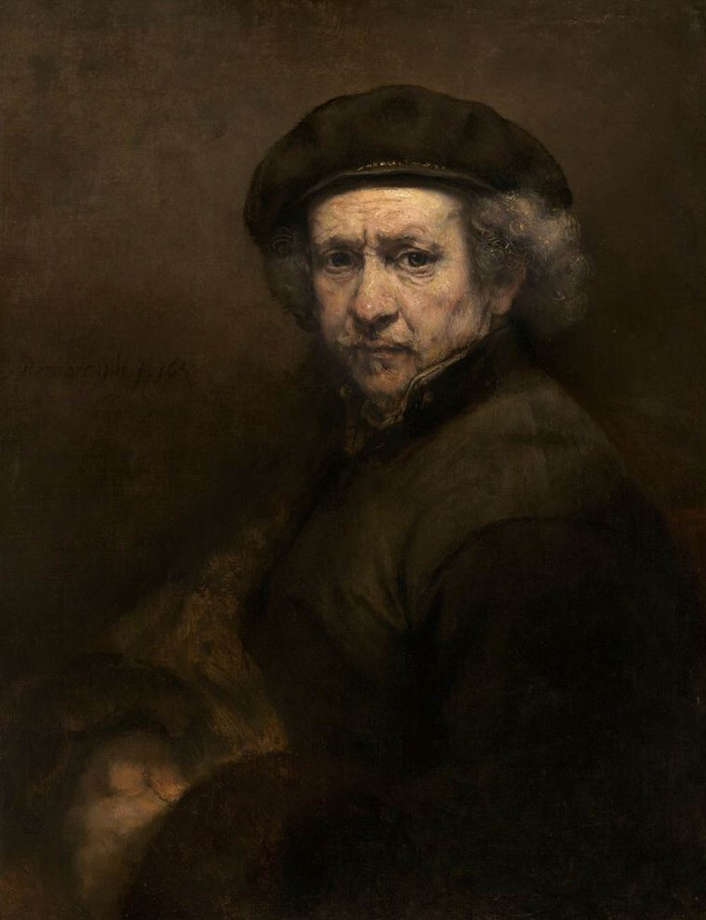  ORIGINAL  Self Portrait by Rembrandt
