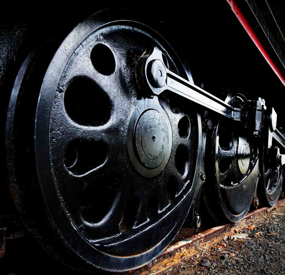 Projected - Set Subject: Highly Commended - Crystal Zhou, Train Wheels