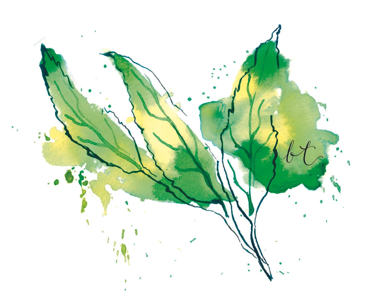 bellatowse_leaves_watercolour_flowers.jpg
