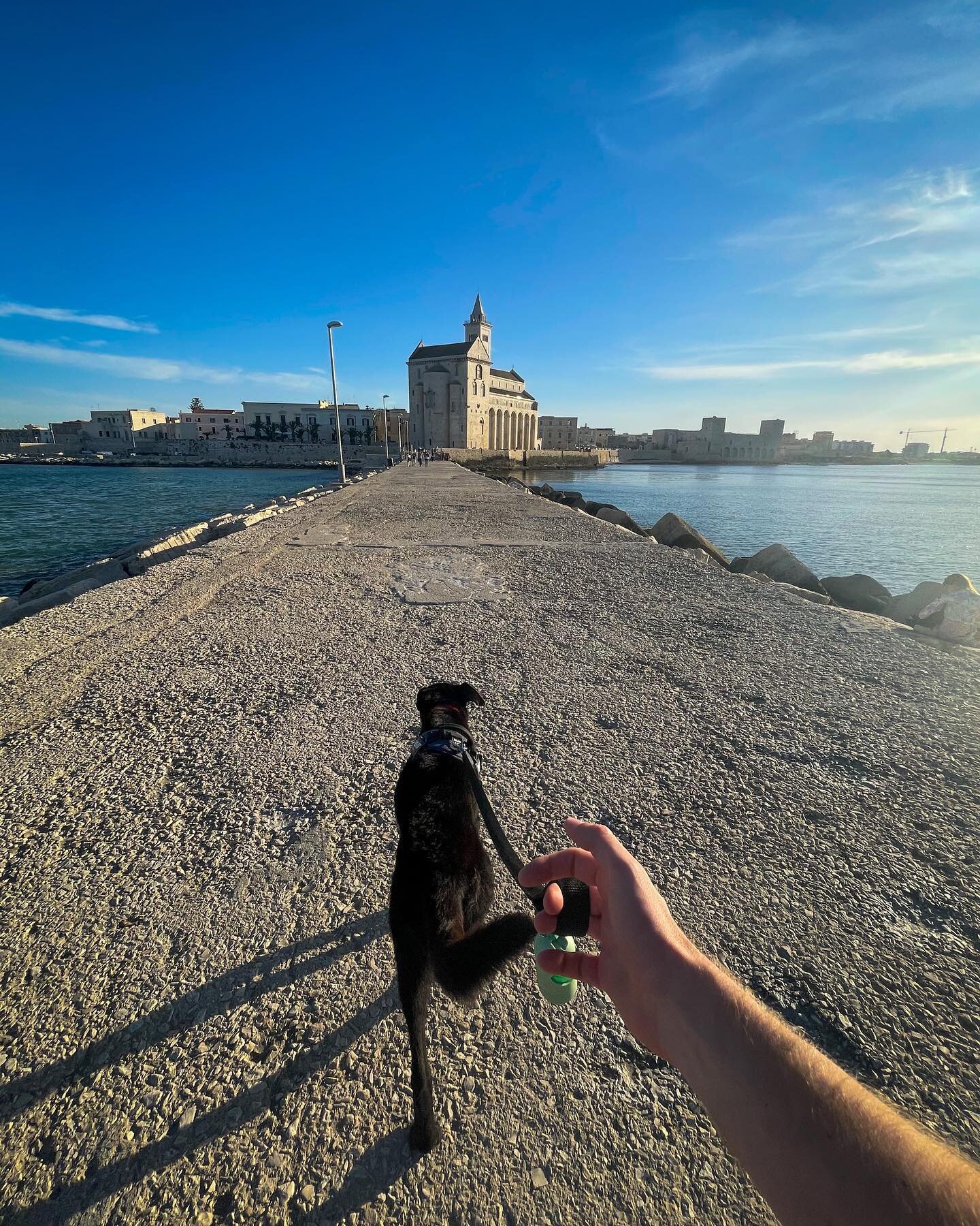 La passeggiata. Trani, Italia.