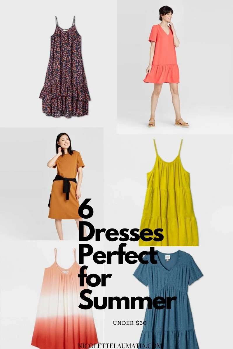 casual summer dresses target