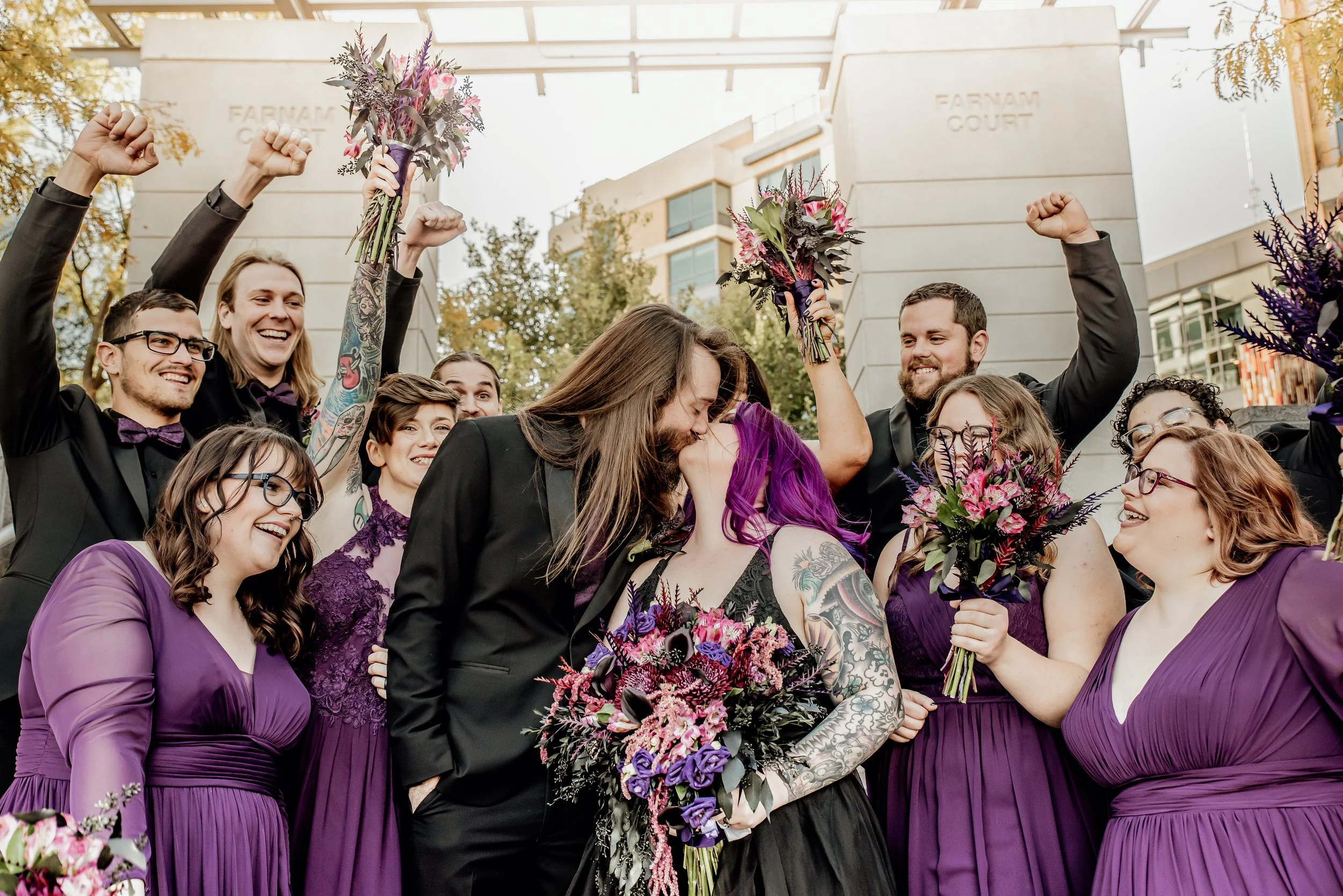 A Dark Victorian Wedding