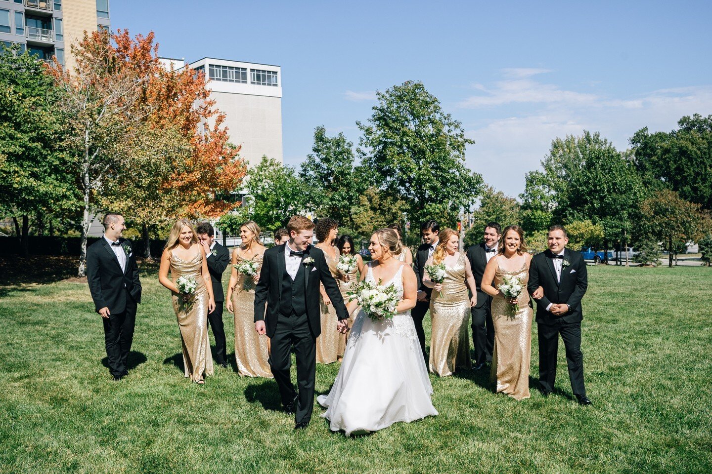 ✨The Bride and Groom decided to get some sun at Turner Park, just across the street from the Empire Room✨⁠
⁠
Discover the possibilities of your event at our venue when you schedule a tour with one of our Expert Event Managers today.✨⁠
⁠
Photography |