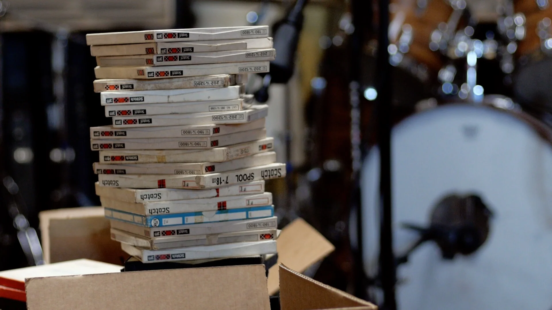 Some of the “lost” master tapes rescued from Studio 17