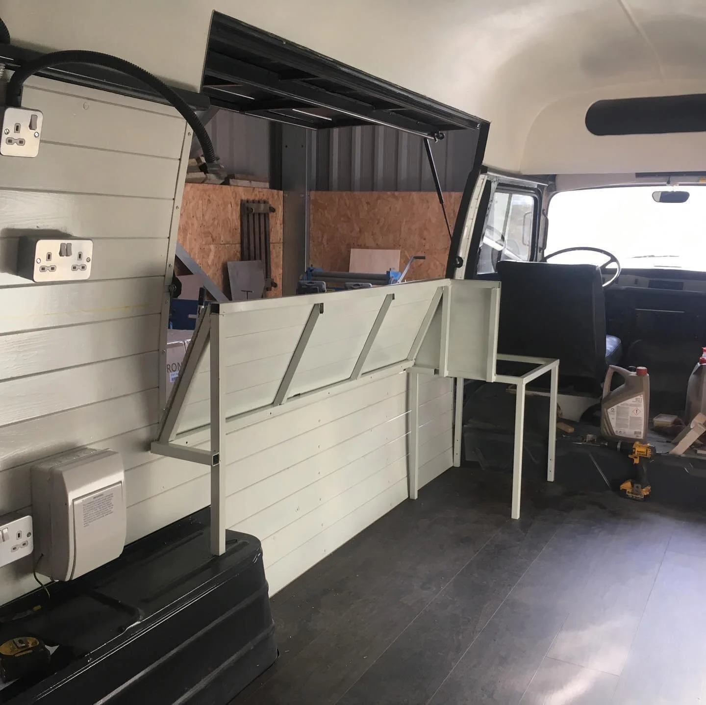 Finishing off the interior