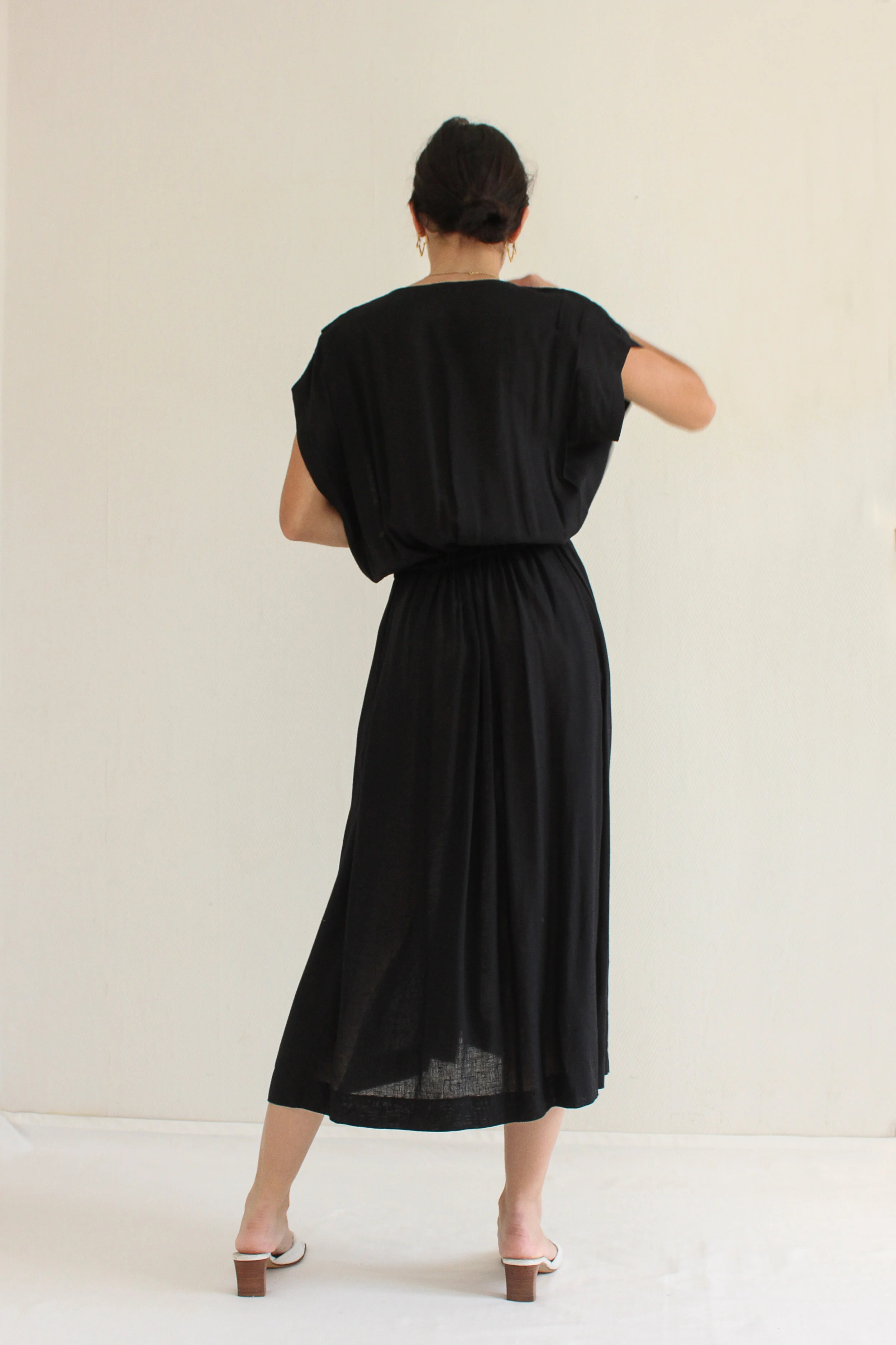 robe ample noire