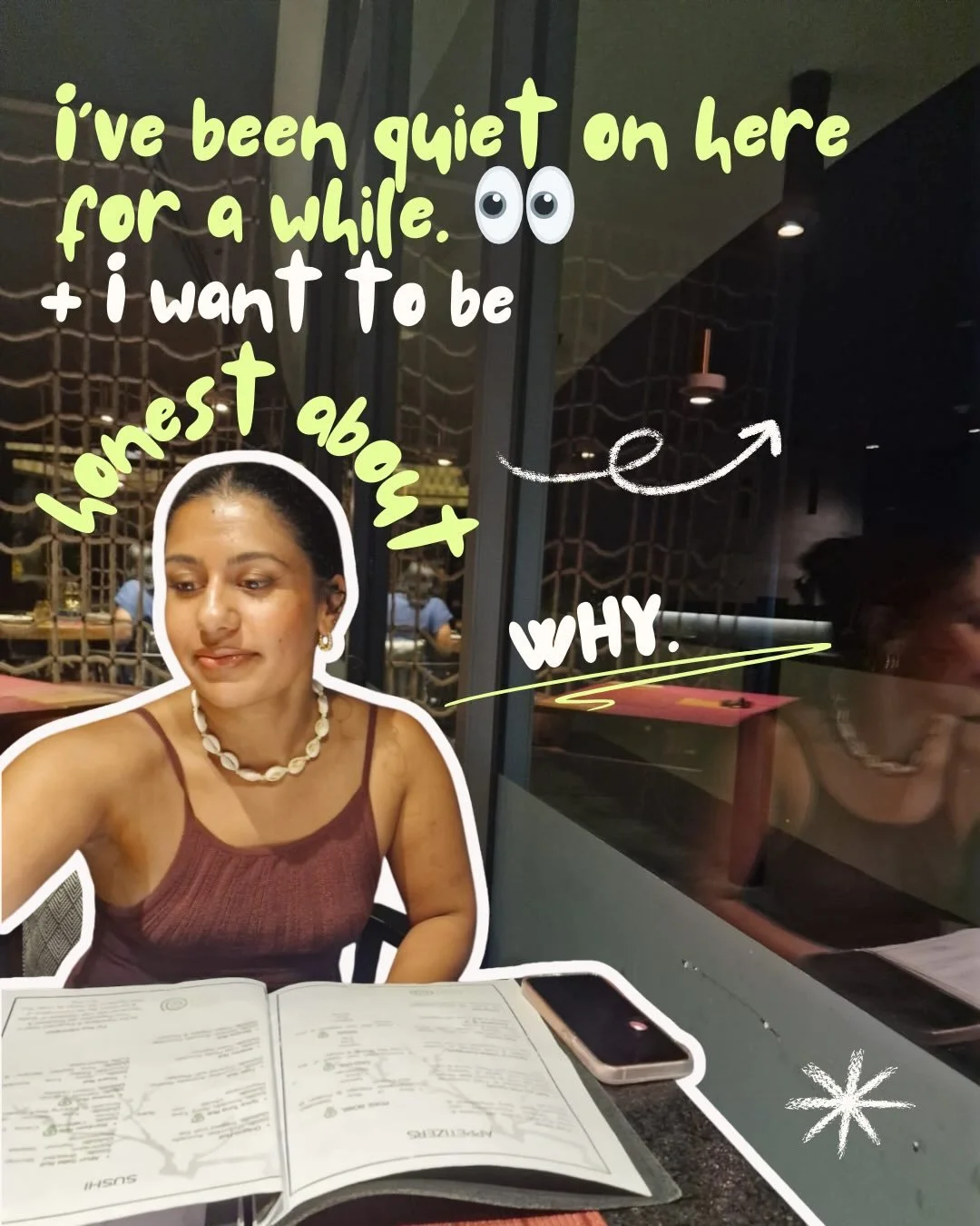 Lately, Olivia Dean has been speaking directly to my soul. 🎧

&ldquo;Overnight, the clothes I always wore don&rsquo;t suit me anymore&hellip;&rdquo; Yep. Felt that. 😅

I&rsquo;ve been pretty quiet on here, and every time I try to come back with the