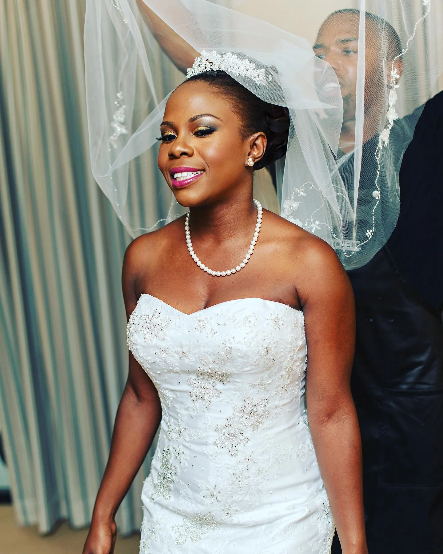 💫The best and most beautiful things in the world cannot be seen or even touched, they must be felt with the ❤️ 💫 
&bull;
(Bride- @kisseka Circa 2013)
&bull;
#bride#weddings#dmvweddings#hair#weddinghair#formalhair#dchair#updos#curls#weddingstylist#v