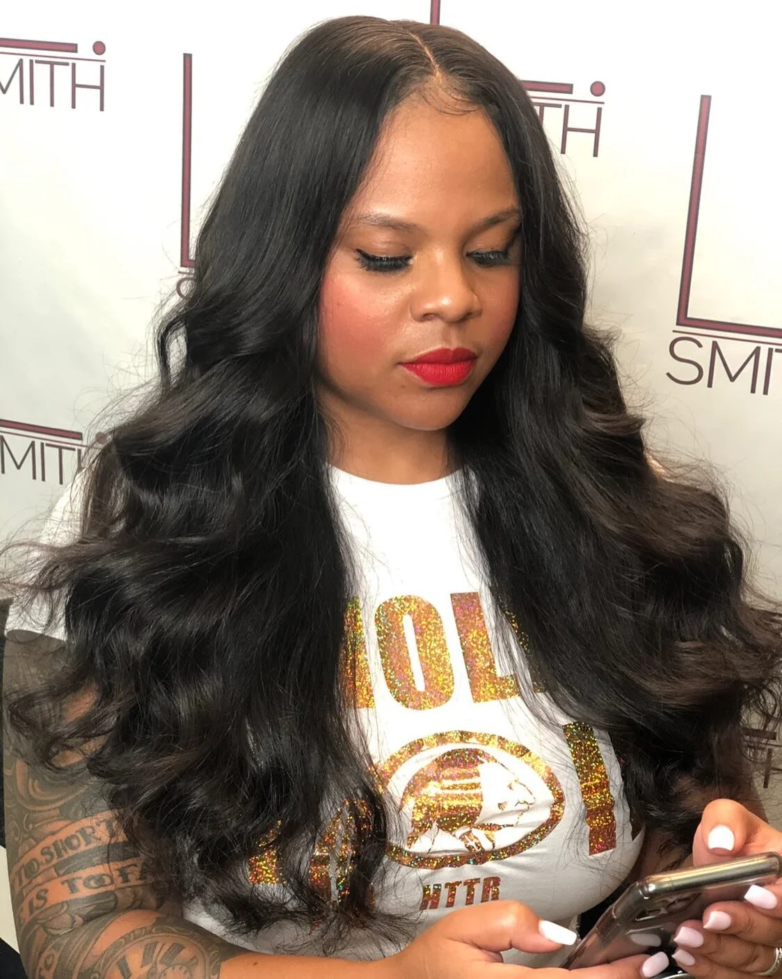 -Soft and Wavy Lace Closure Install- 

Hair Vendor: @Latesha_Powell
#curls#waves#curlyhair#texture#curly#straighthair#longhair#extensions#install#weave#weaveculture#stylist#dc#dchair#dmvhair#dchairstylist#dmvstylist#dmvhairstylist#weave#bundles#bundl
