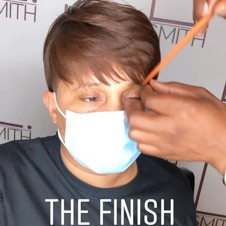 Cut it Out.....

Haircut by: @lsmithhair
Color: Natural
Products: @sequenceprofessional @ron.b.sequence 

#hair#haircut#hairlife#shorthair#color#natural#naturalhair#redhair#cut#hairstylist#colorist#naturalbeauty#freckles#blackisbeautiful#blackhair#be