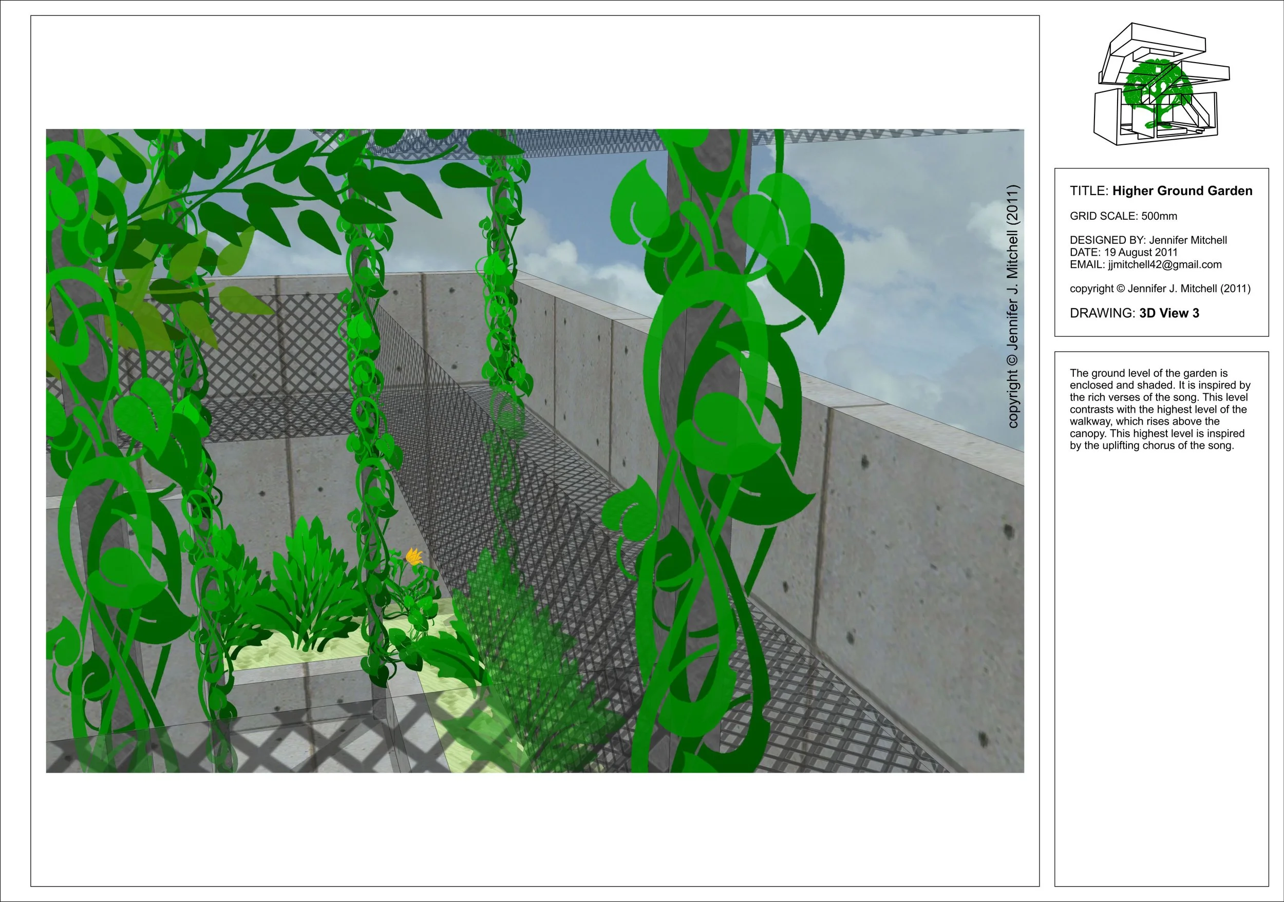 Higher Ground Garden — Jennifer Mitchell