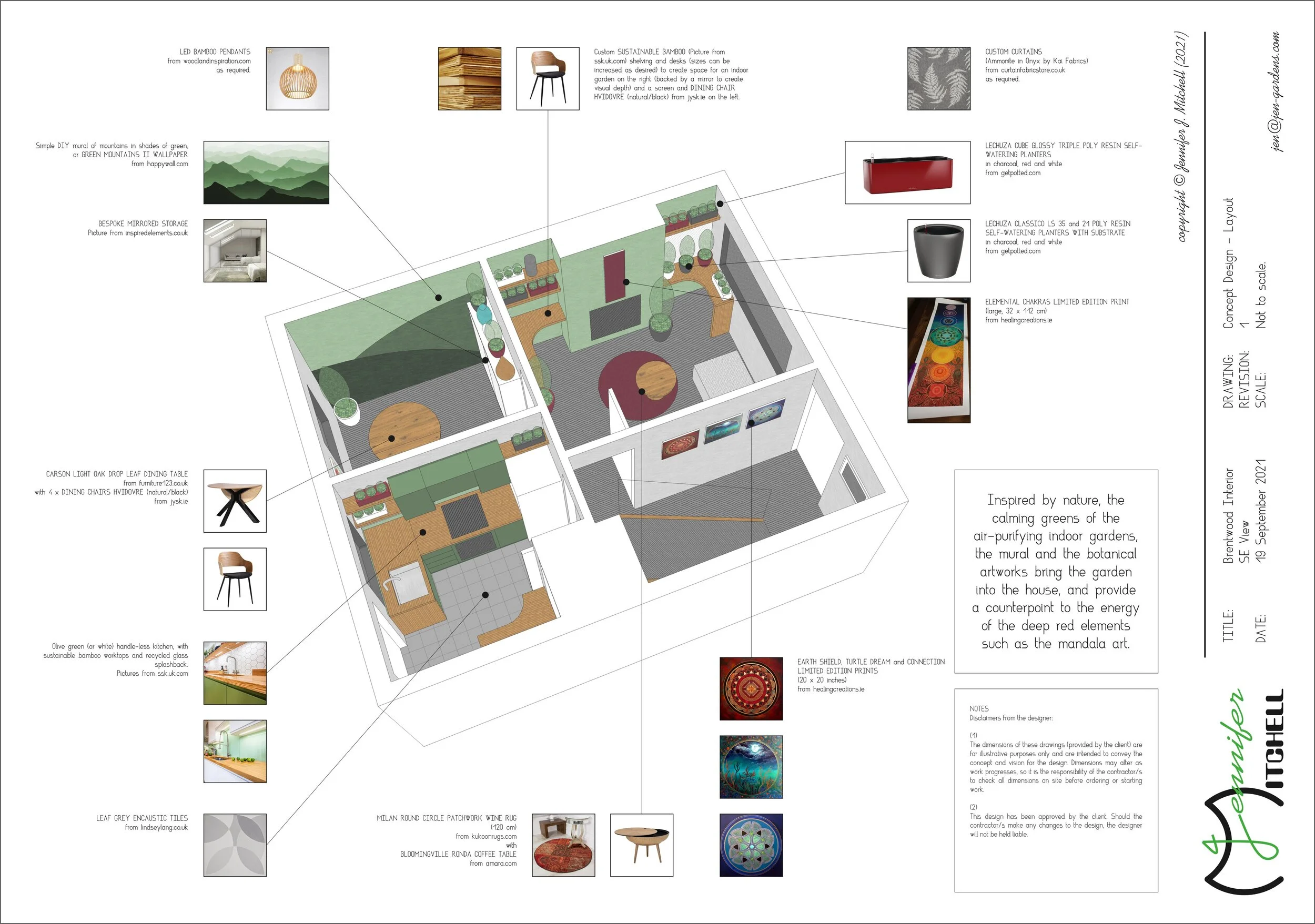 Brentwood Interior — Jennifer Mitchell, Garden Designer | Wildlife ...