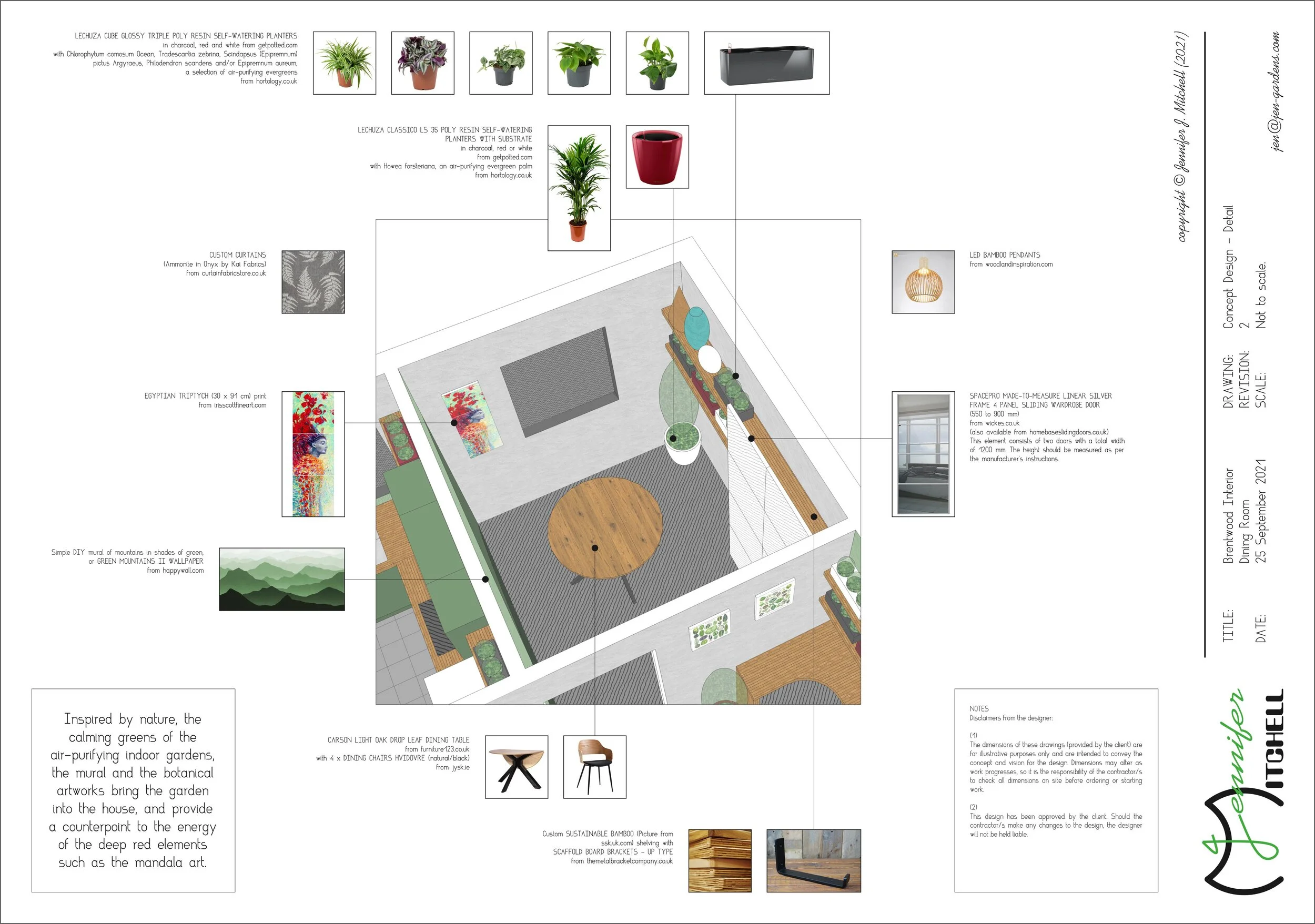 Brentwood Interior — Jennifer Mitchell, Garden Designer | Wildlife ...