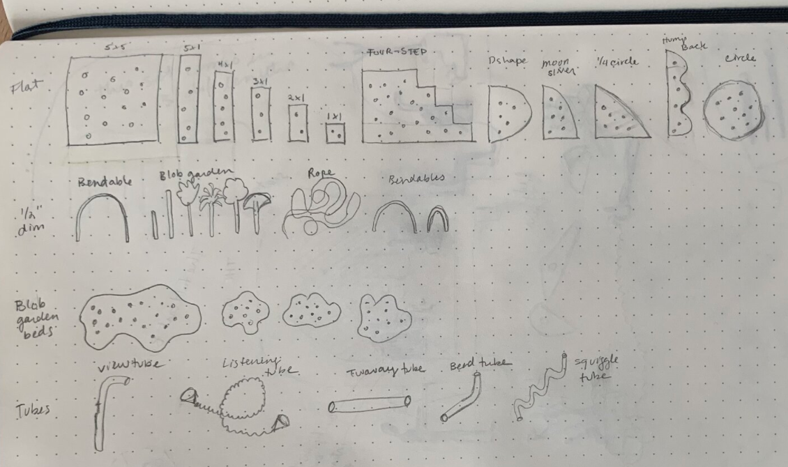 sketch shapes