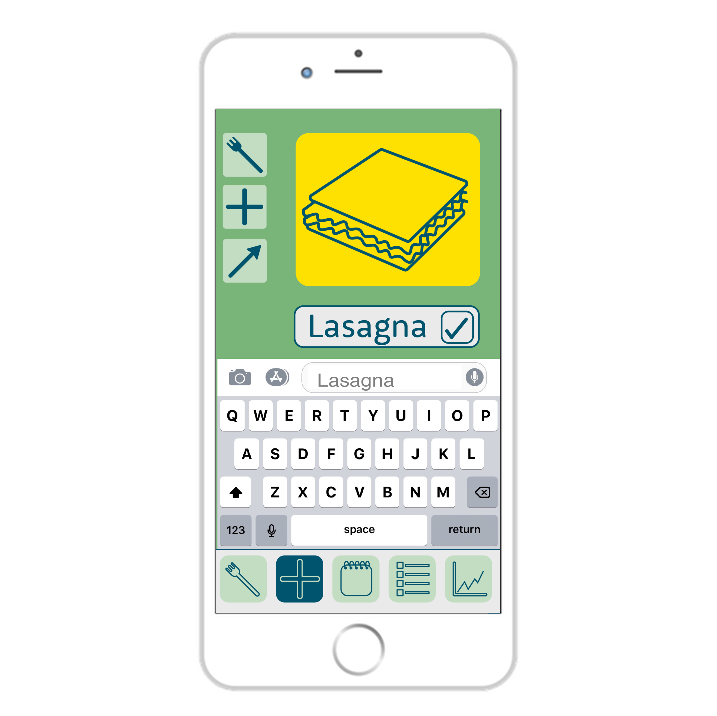 Illustration is generated and you can add the name