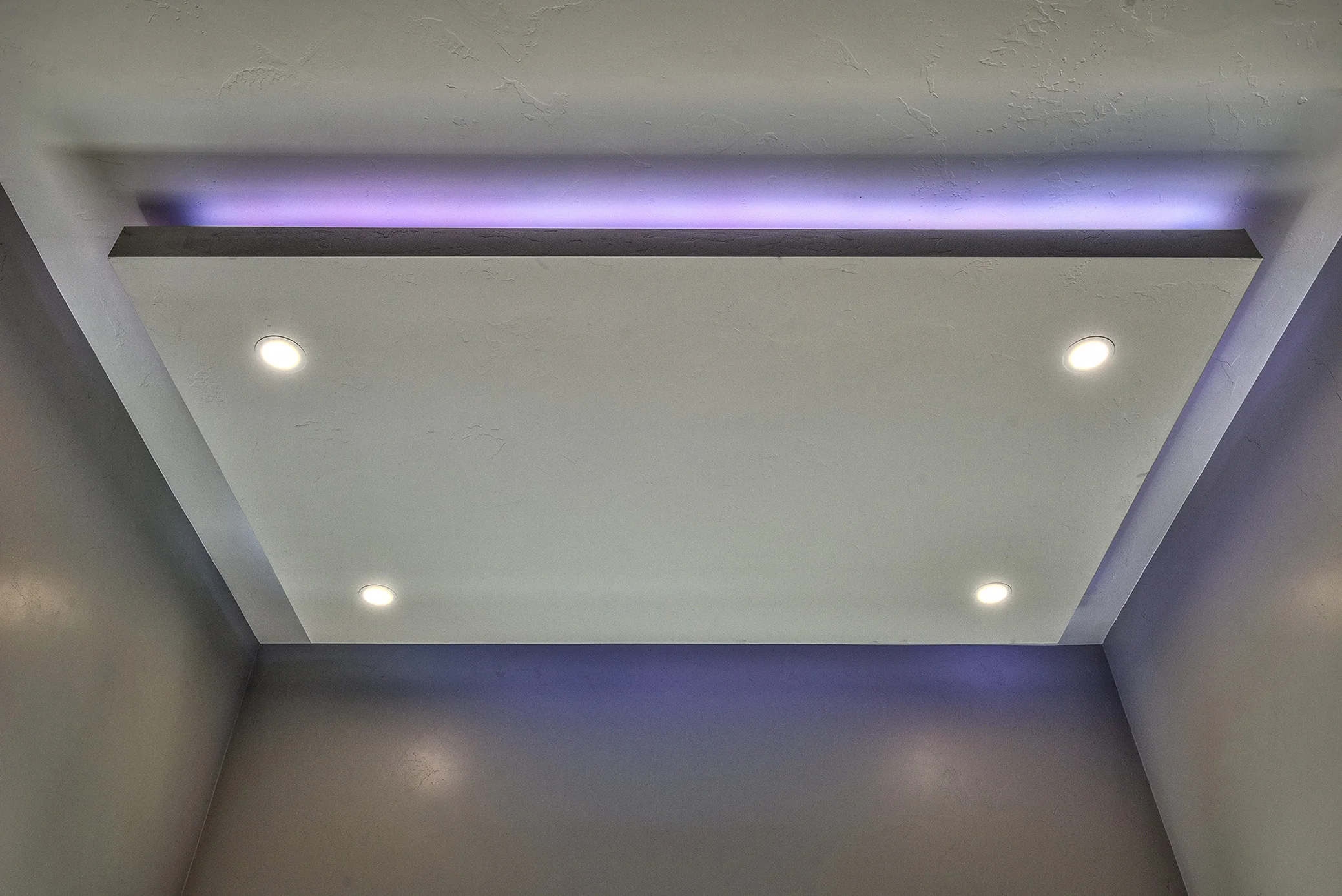 Custom Lighting Features in New Construction Home