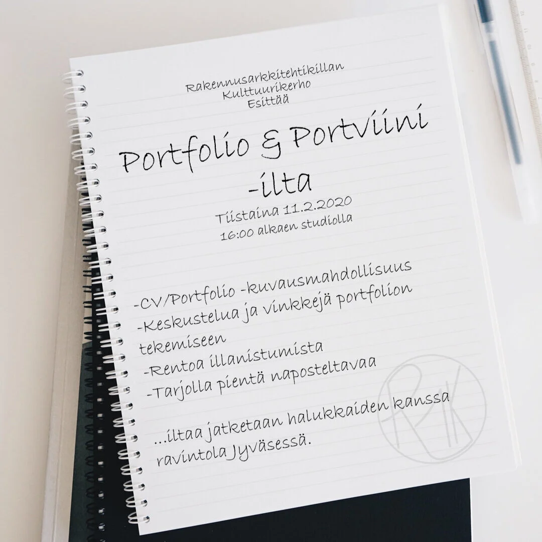 Portfolio & Portviini -ilta