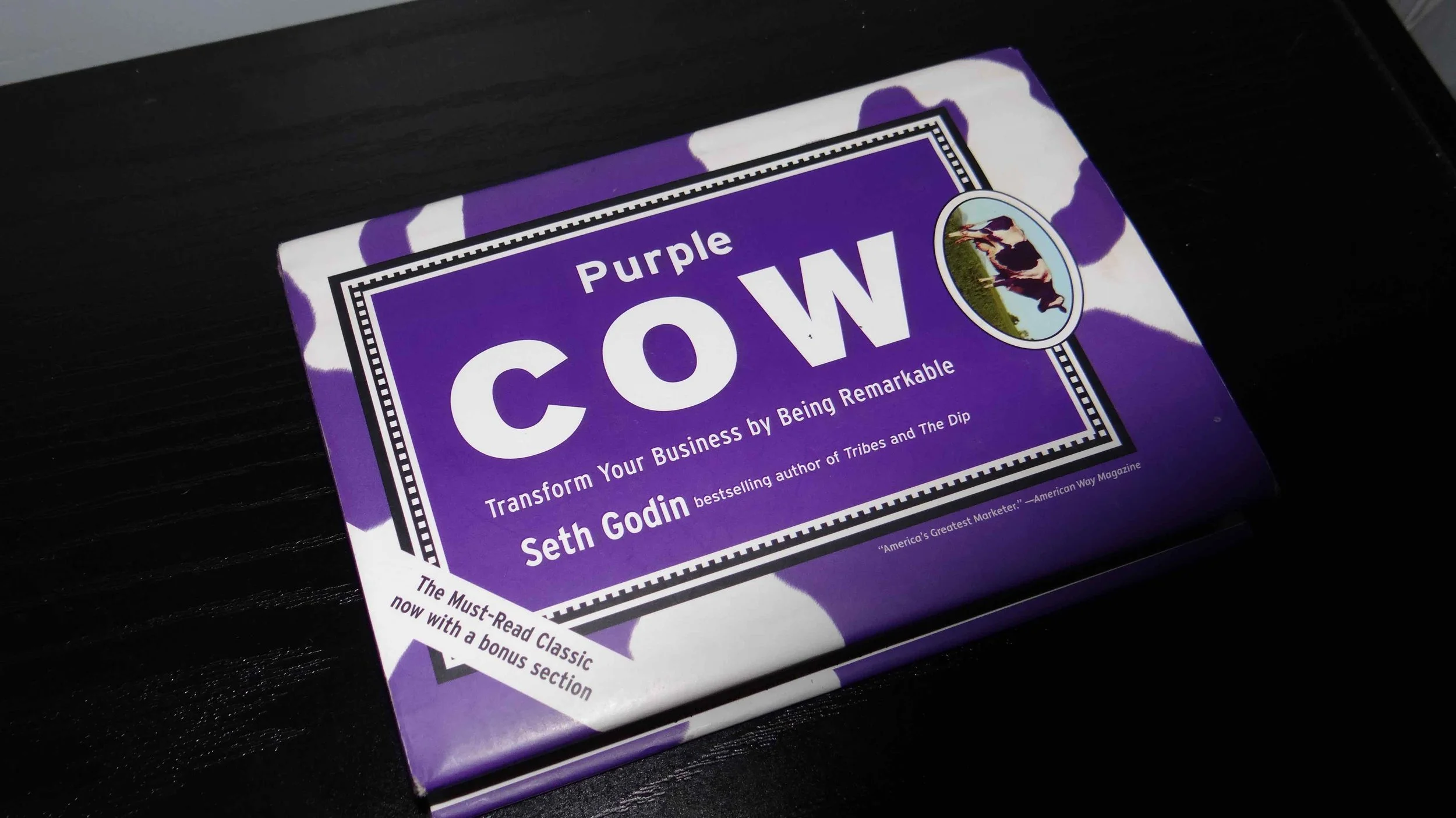 My notes on Purple Cow by Seth Godin