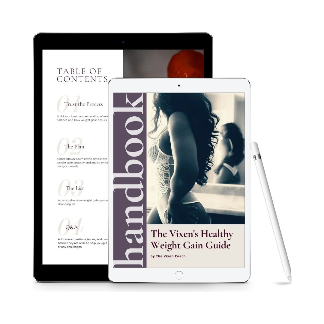 The Vixen's Healthy Weight Gain Guide