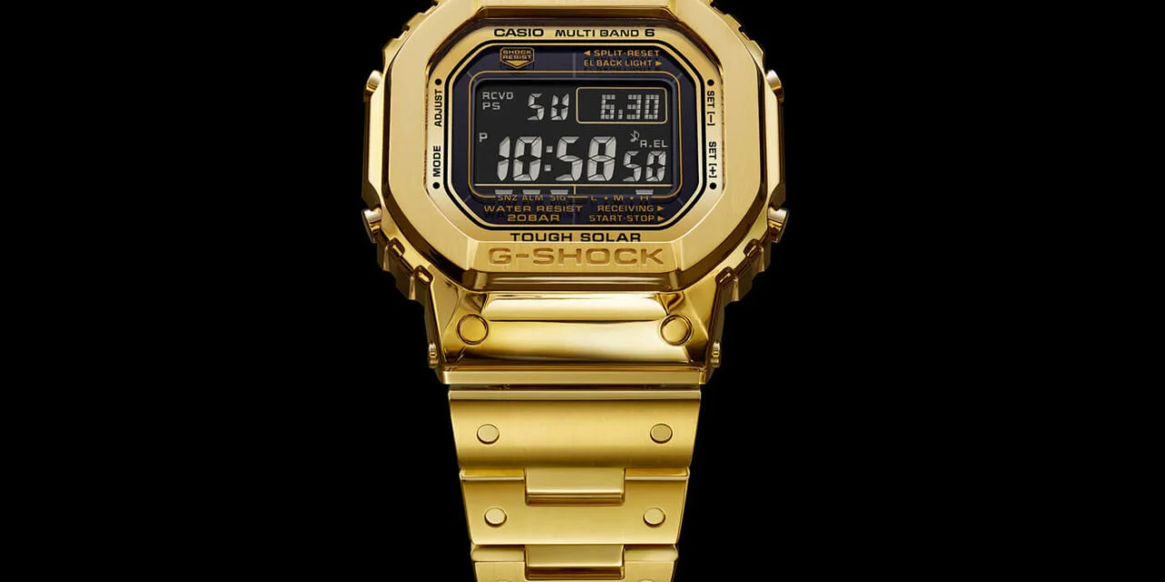 THE GOLDEN G-SHOCK