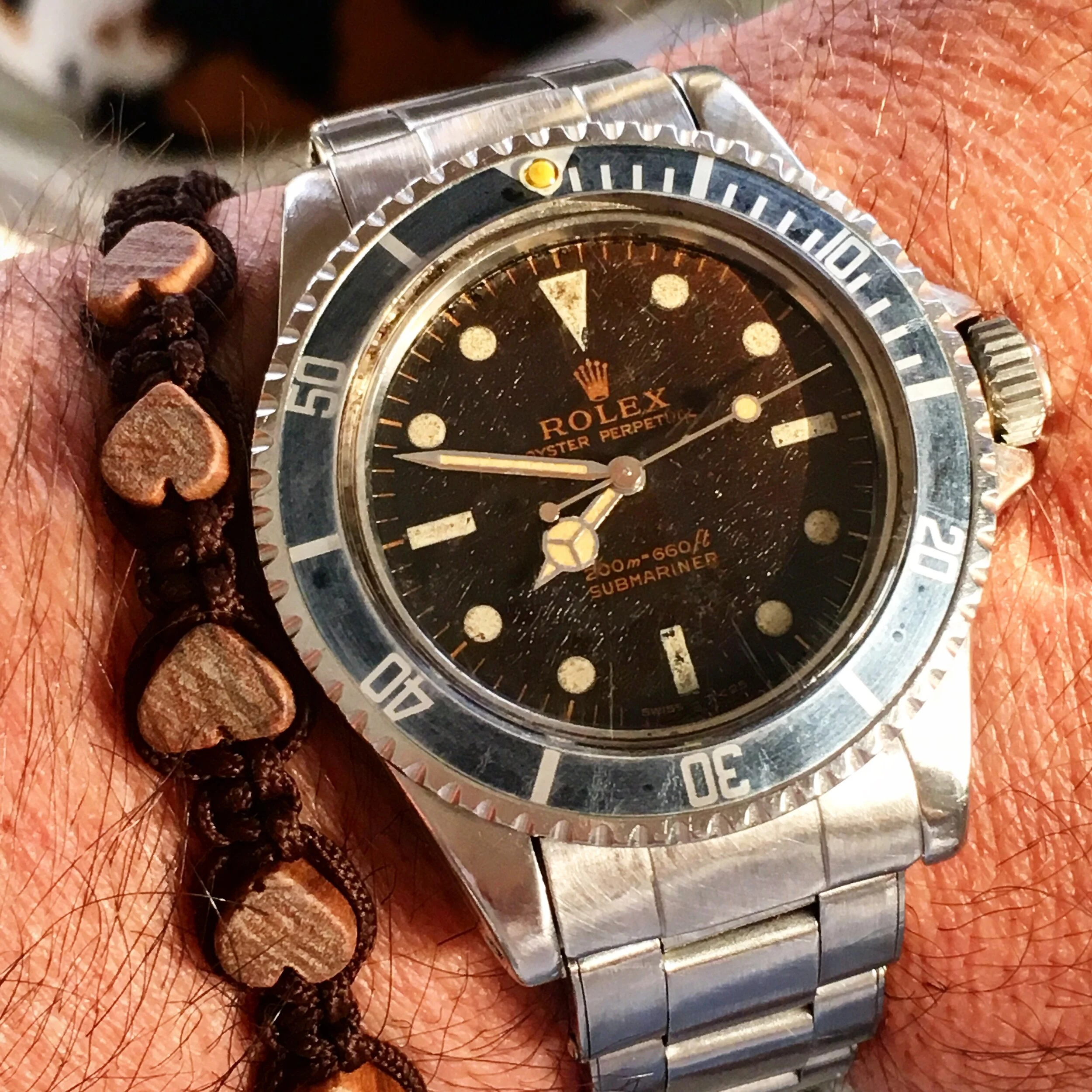 Marco’s gilt dial Rolex Submariner ref. 5513