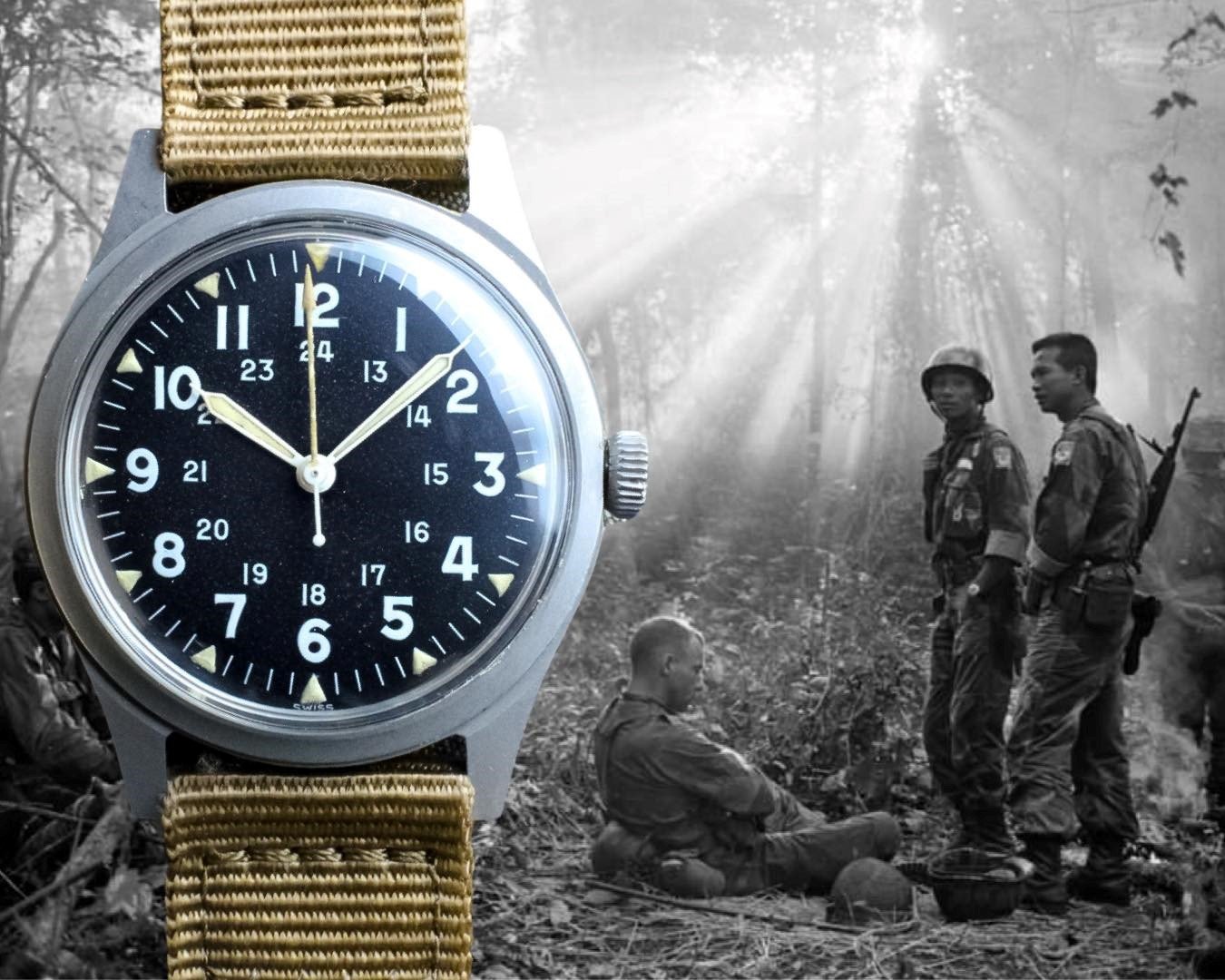 Vintage: Vietnam War Era Military Field Watches The Time Bum | art-kk.com