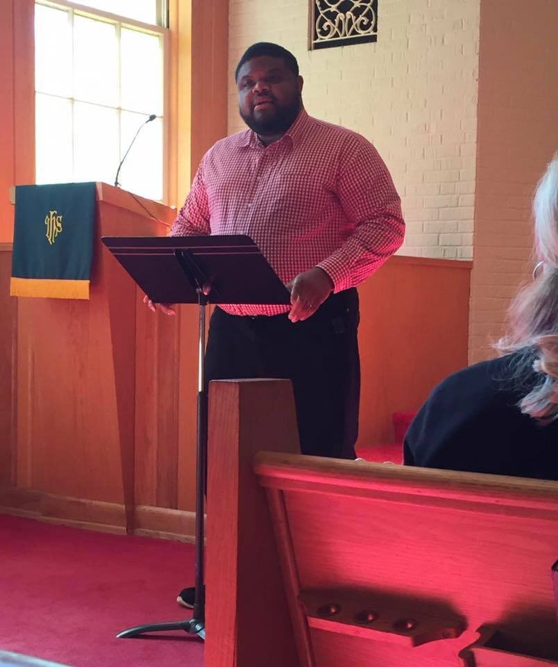  Robert Jackson, Jr. preaching. 