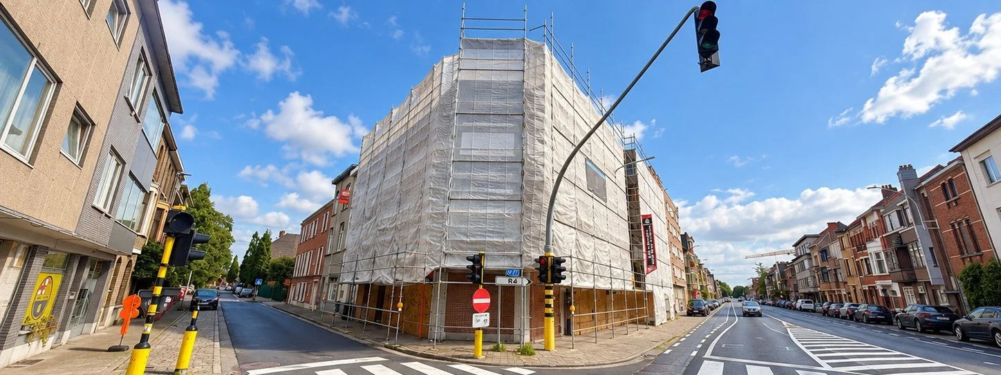 Project Azaleastraat en Victor Braeckmanlaan in Sint-Amandsberg in uitvoering