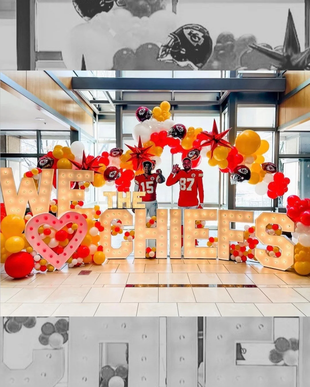 🏈 Go Chiefs! 

Cheering on KC in style&mdash;let&rsquo;s bring the energy! 🔴💛 

#ChiefsKingdom #GoChiefs #KCStrong#LuminateKC #MarqueeLetters #EventInspo #LightMyFire #KCEvents #EventDecor #KCSmallBusiness #PartyGoals #KansasCityEvents #EventLight