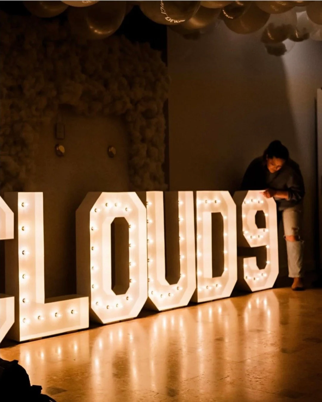 Ellyn, owner and founder of Luminate KC, bringing the magic to life one light at a time ✨

Make your next event shine&mdash;visit luminatekc.com to book. 

event lighting &bull; marquee letters &bull; Kansas City &bull; women owned business &bull; Lu