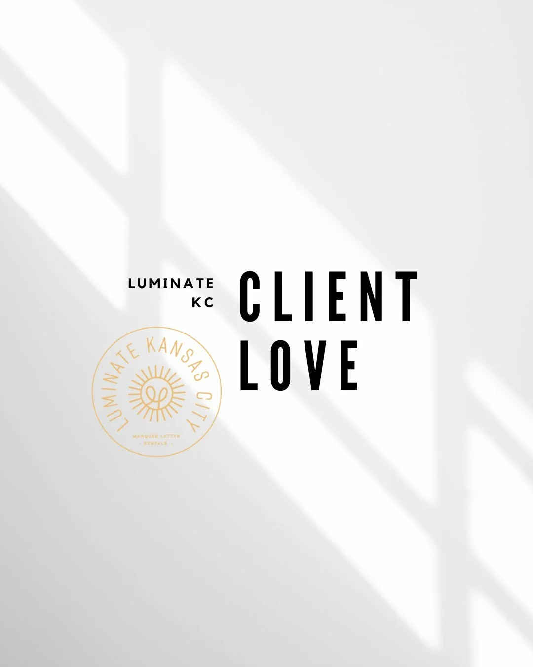 We love bringing your vision to light ✨

Swipe to see what our amazing clients are saying about Luminate KC. Your events, your moments, our lights!