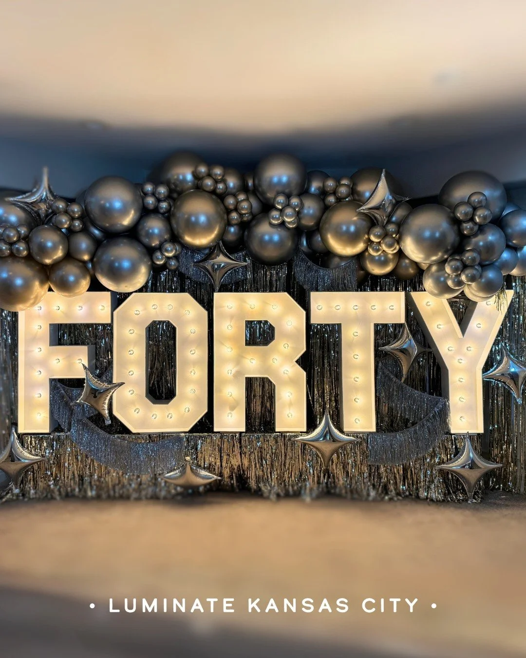 Planning an upcoming milestone birthday? ✨

We've got lots of letters/numbers colors and sizes to choose from!

KC Celebrations
Luminate KC