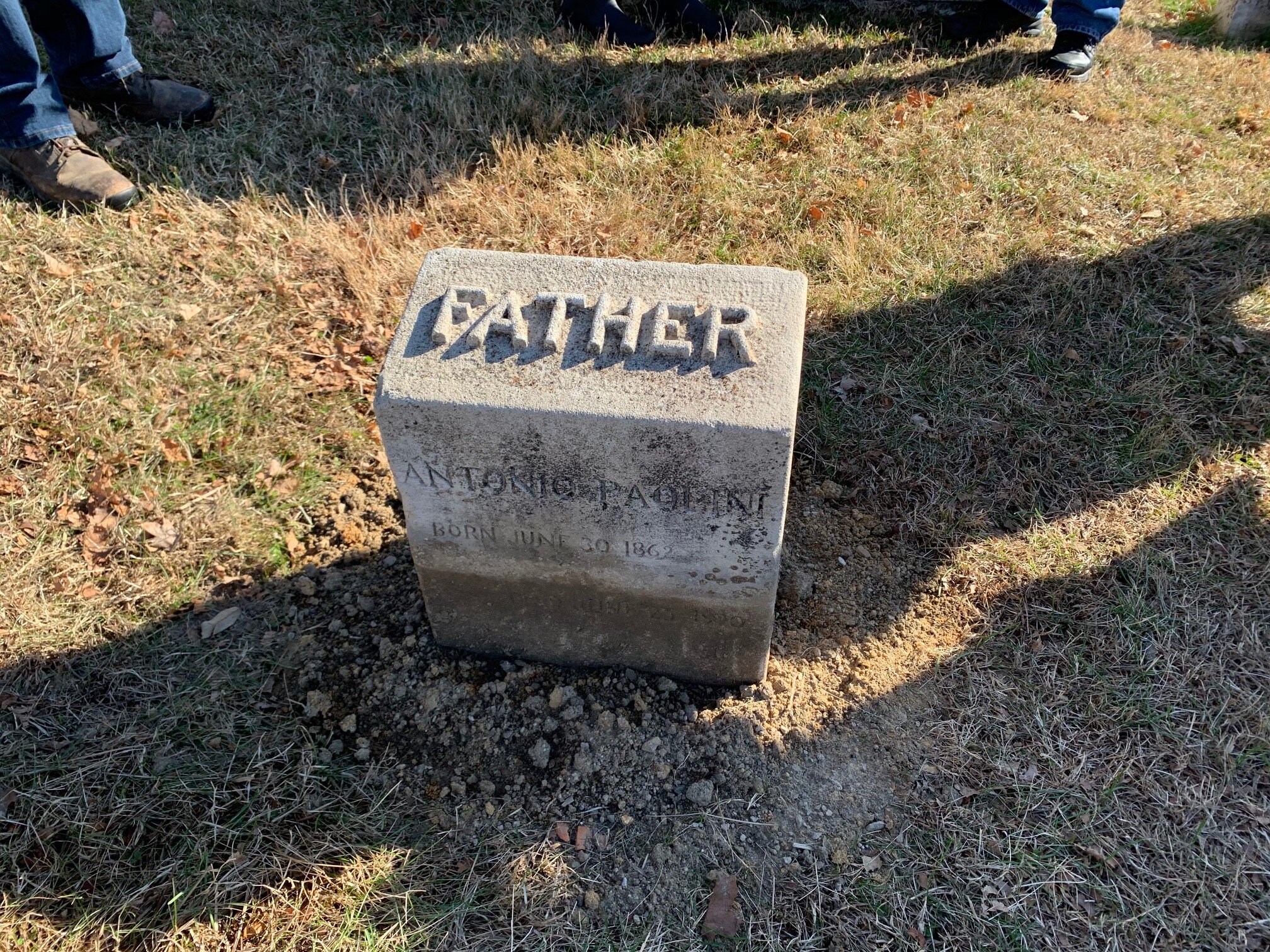 20 LC Green Hill Cemetery repaired stone 2.jpg