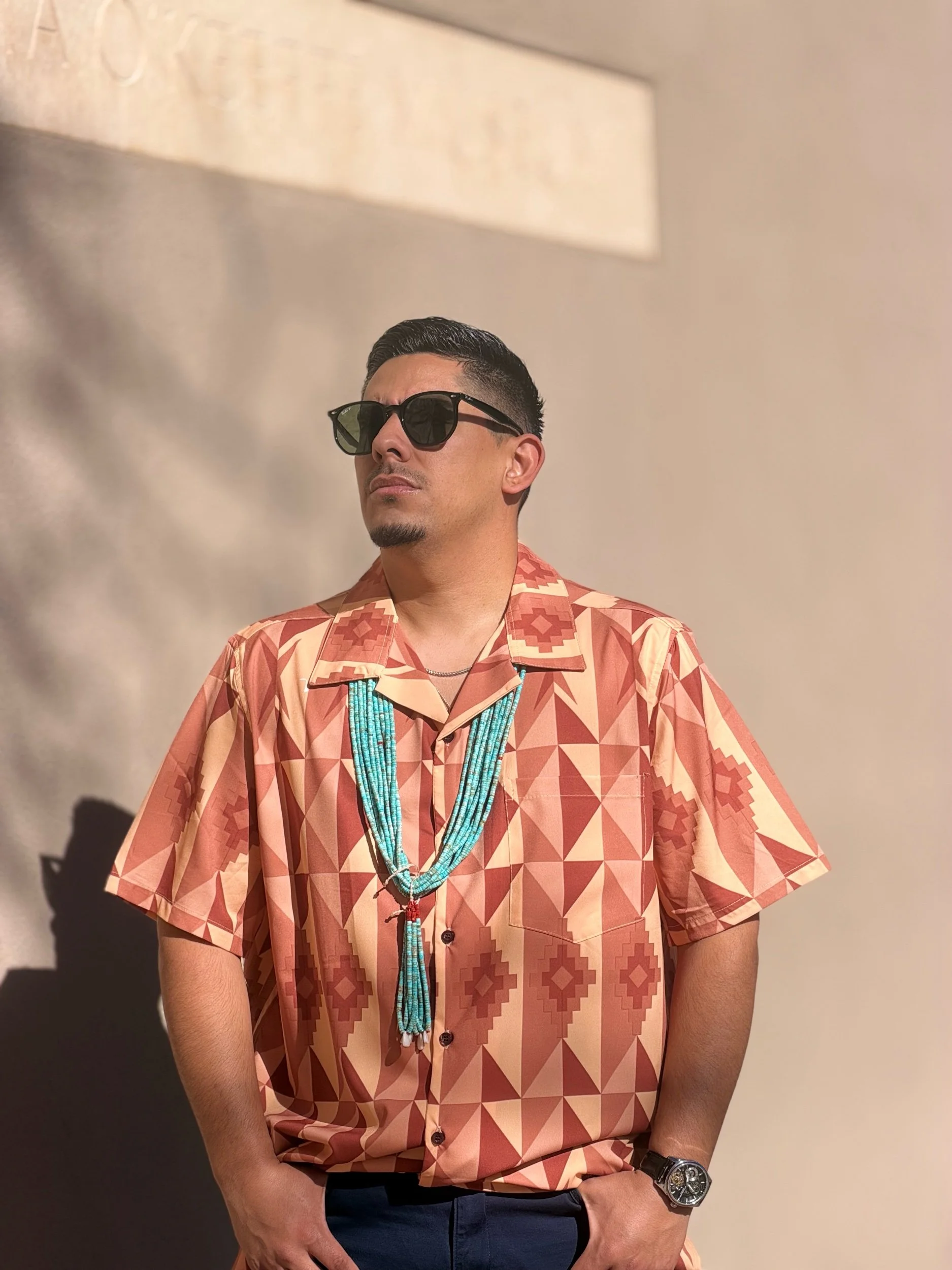 "New Land" Camp Shirt