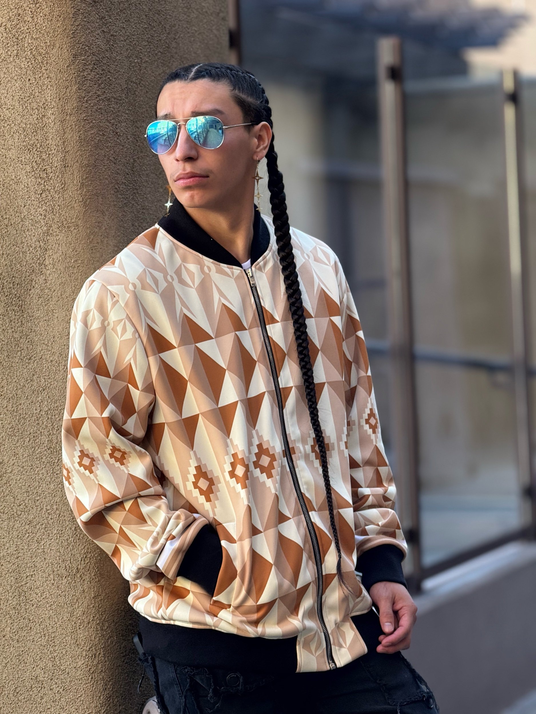 Collectors Series: Ultra Limited: Geo-Brown-Bomber UNISEX