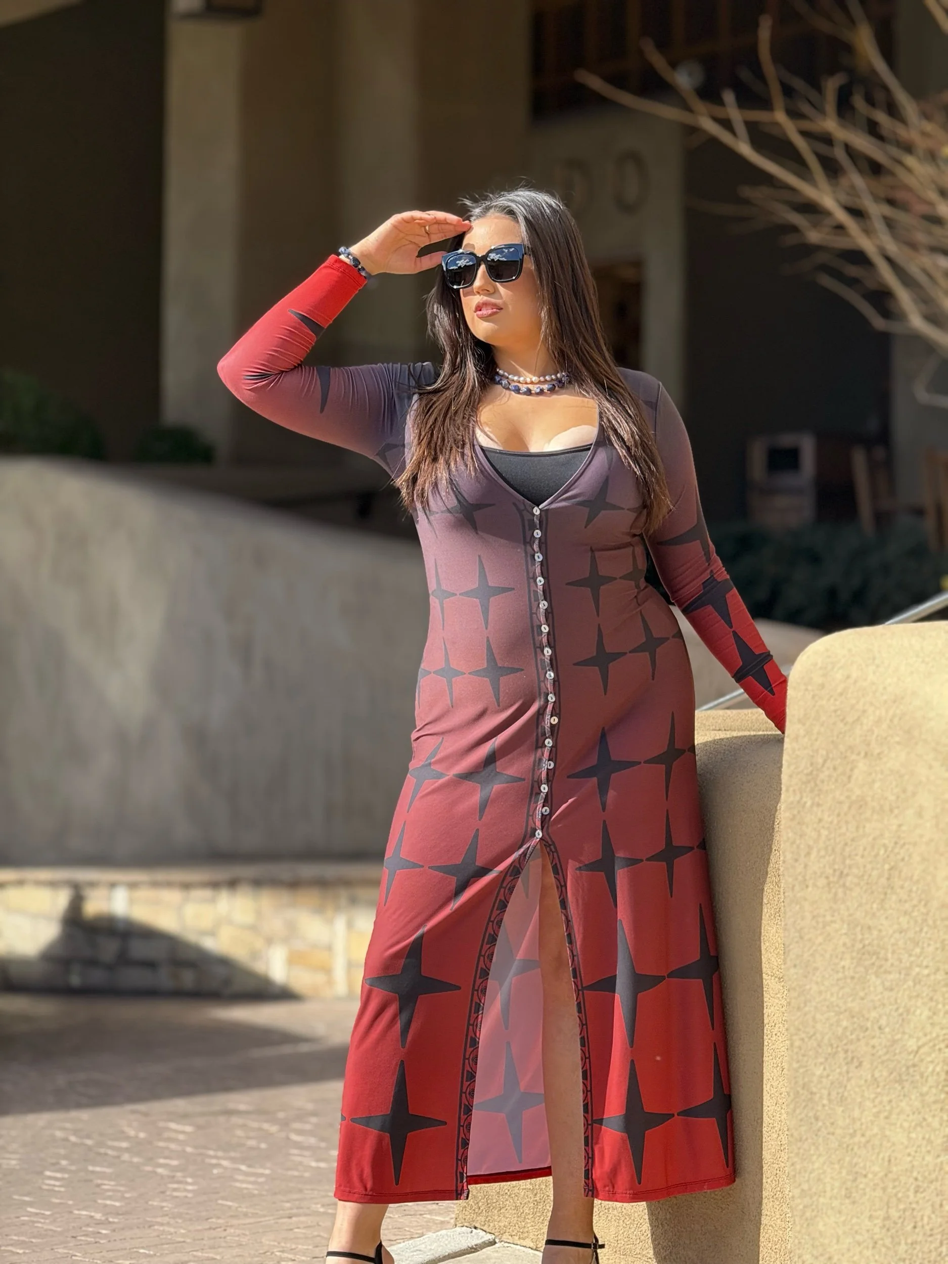 Morningstar Red Cardigan