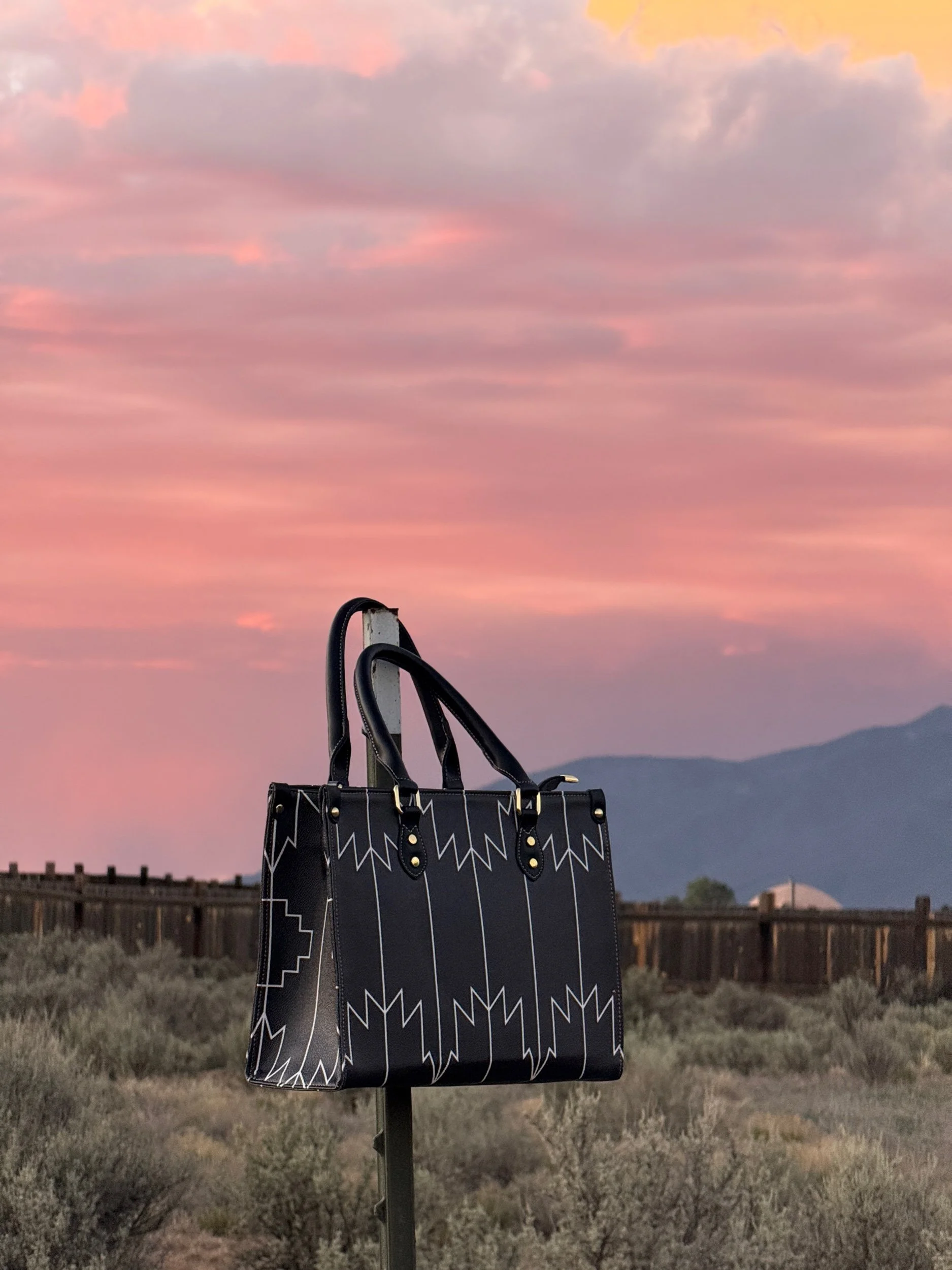 "Culminare" Tote Handbag-Size Medium