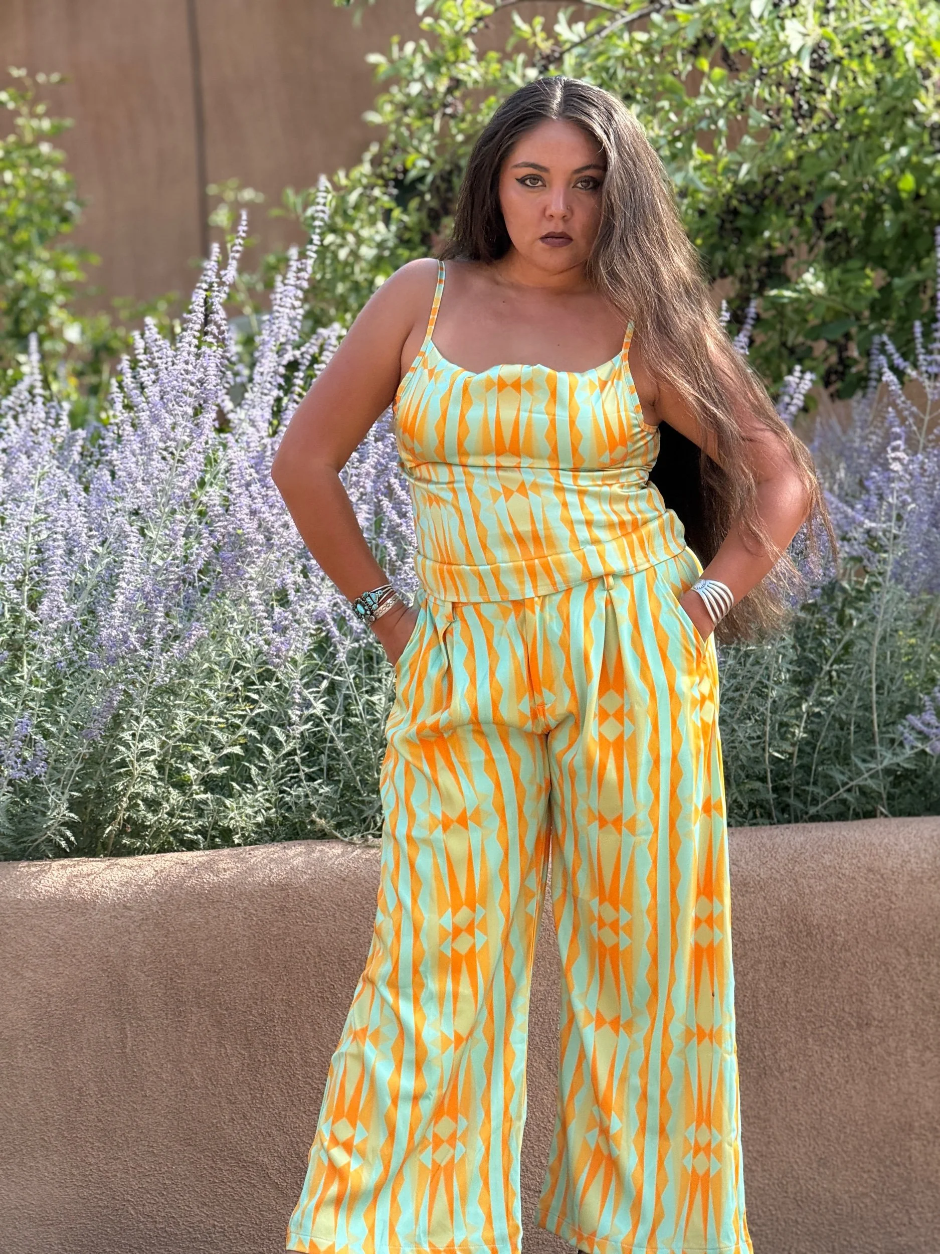 High Waist Wide Pants With Pocket (Top sold separately)